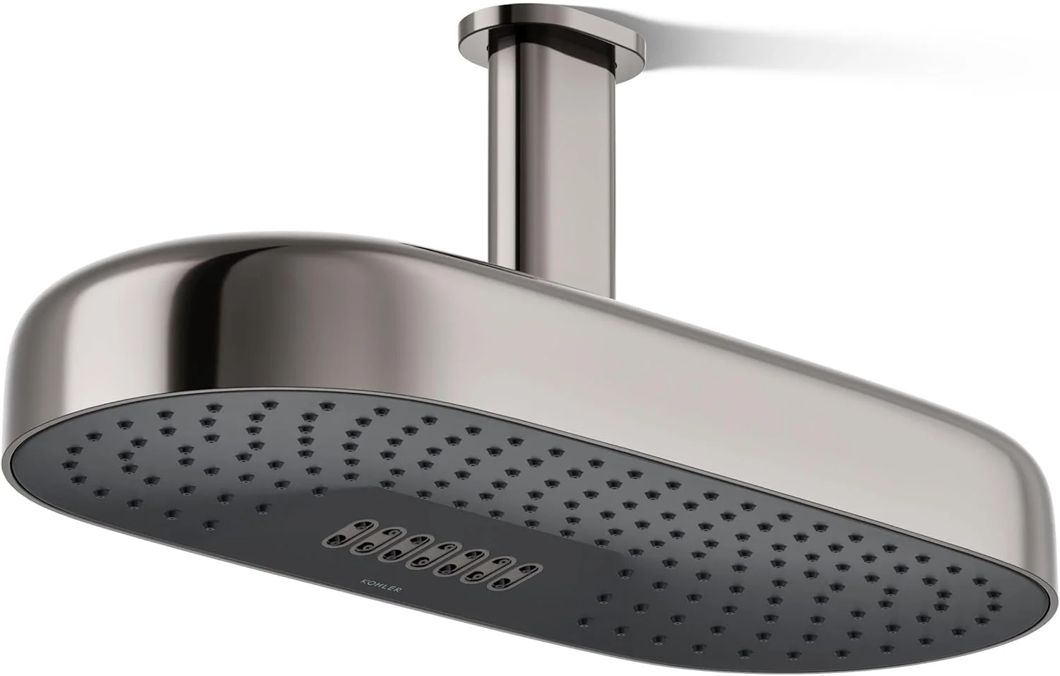 سردوش بارانی 18 اینچی KOHLER K-26297-TT STATEMENT™ 2F، تیتانیوم درخشان