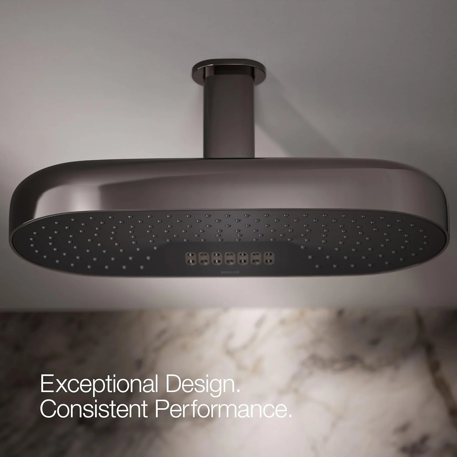 سردوش بارانی 18 اینچی KOHLER K-26297-TT STATEMENT™ 2F، تیتانیوم درخشان سردوش بارانی 18 اینچی KOHLER K-26297-TT STATEMENT™ 2F، تیتانیوم درخشان