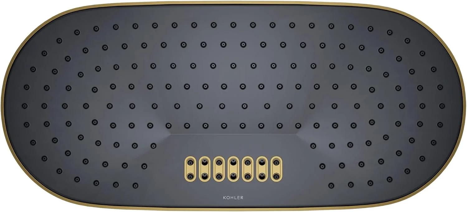 سردوش های Kohler 26297-2MB مدل Statement، رنگ برنجی مدرن براق سردوش های Kohler 26297-2MB مدل Statement، رنگ برنجی مدرن براق