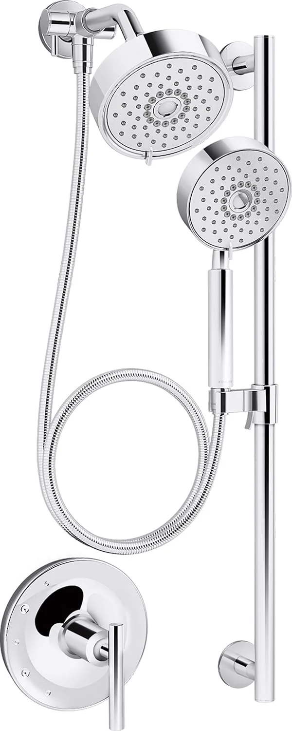مجموعه دوش پیوریست Kohler K-22181-CP، کروم براق