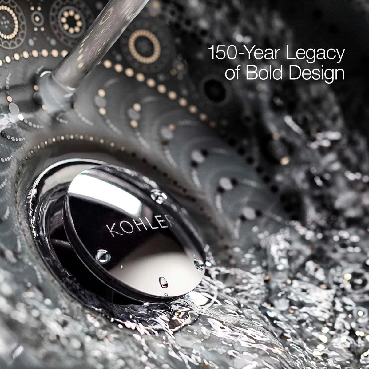سر دوش بارانی مربعی مدرن Kohler K13695-G-CP، کروم براق، 1.75GPM سر دوش بارانی مربعی مدرن Kohler K13695-G-CP، کروم براق، 1.75GPM
