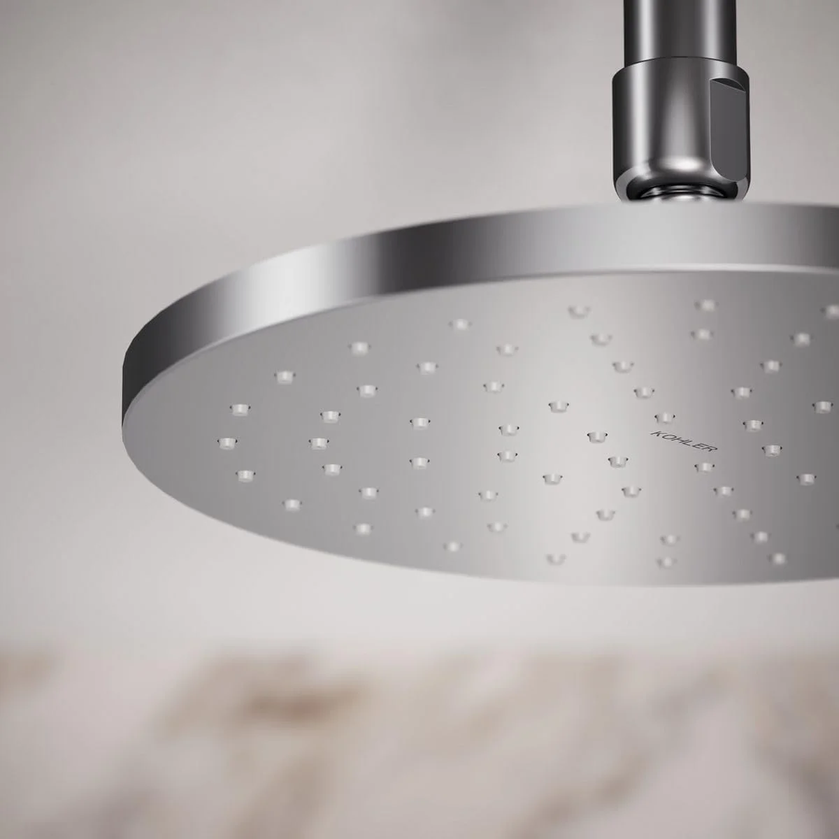 سردوش بارانی گرد مدرن 8 اینچی KOHLER K-13688-CP، کروم براق سردوش بارانی گرد مدرن 8 اینچی KOHLER K-13688-CP، کروم براق