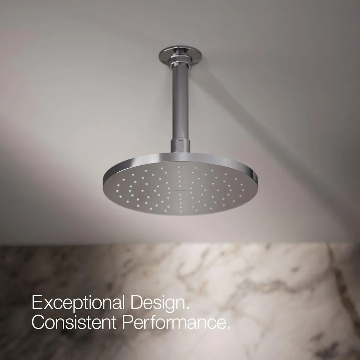 سردوش بارانی گرد مدرن 8 اینچی KOHLER K-13688-CP، کروم براق سردوش بارانی گرد مدرن 8 اینچی KOHLER K-13688-CP، کروم براق