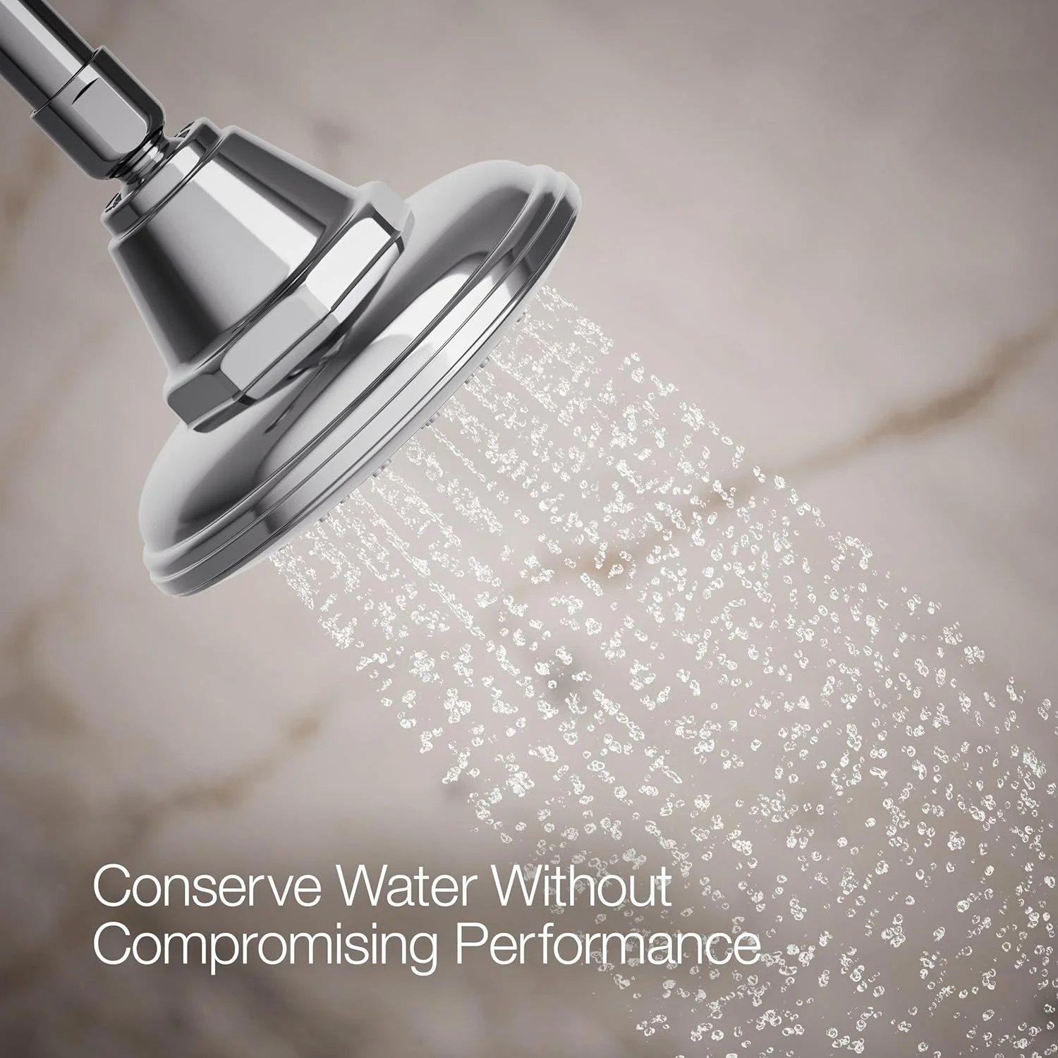 سردوش حمام راه راه KOHLER 45417-G-CP، کروم براق سردوش حمام راه راه KOHLER 45417-G-CP، کروم براق
