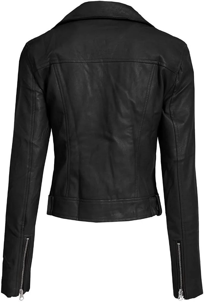 کت چرمی زنانه هاشوب مدل NP-01