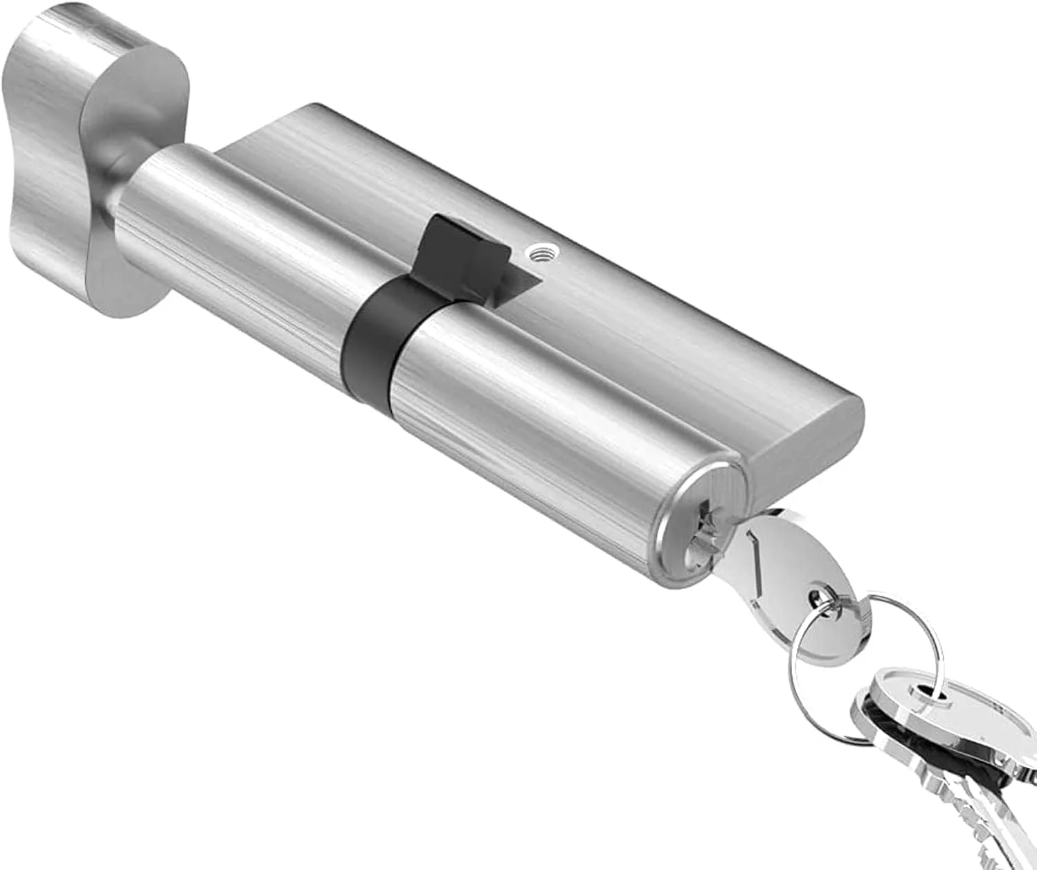 سیلندر قفل درب یورو آب آذر (60 میلی متر) / قفل درب با 3 کلید، قفل سیلندر یک طرفه یورو با امنیت بالا و دارای دستگیره (بسته 2 عددی) سیلندر قفل درب یورو آب آذر (60 میلی متر) / قفل درب با 3 کلید، قفل سیلندر یک طرفه یورو با امنیت بالا و دارای دستگیره (بسته 2 عددی)