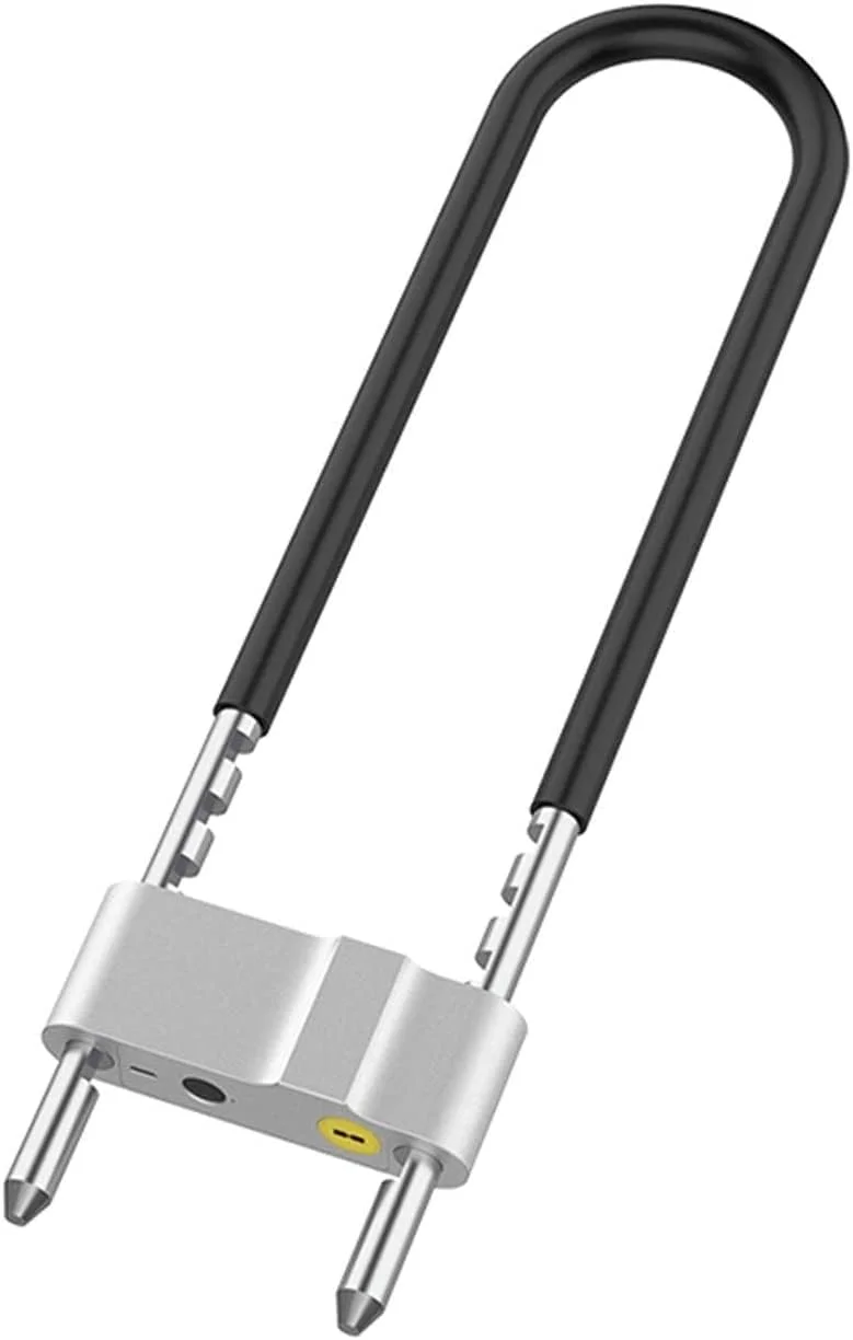 قفل اثر انگشت الکترونیکی هوشمند U شکل ABchat، قفل ضد سرقت درب شیشه ای مغازه و اداره، قفل الکترونیکی U شکل برای دوچرخه و موتور سیکلت - مشکی (رنگ: مشکی) قفل اثر انگشت الکترونیکی هوشمند U شکل ABchat، قفل ضد سرقت درب شیشه ای مغازه و اداره، قفل الکترونیکی U شکل برای دوچرخه و موتور سیکلت - مشکی (رنگ: مشکی)