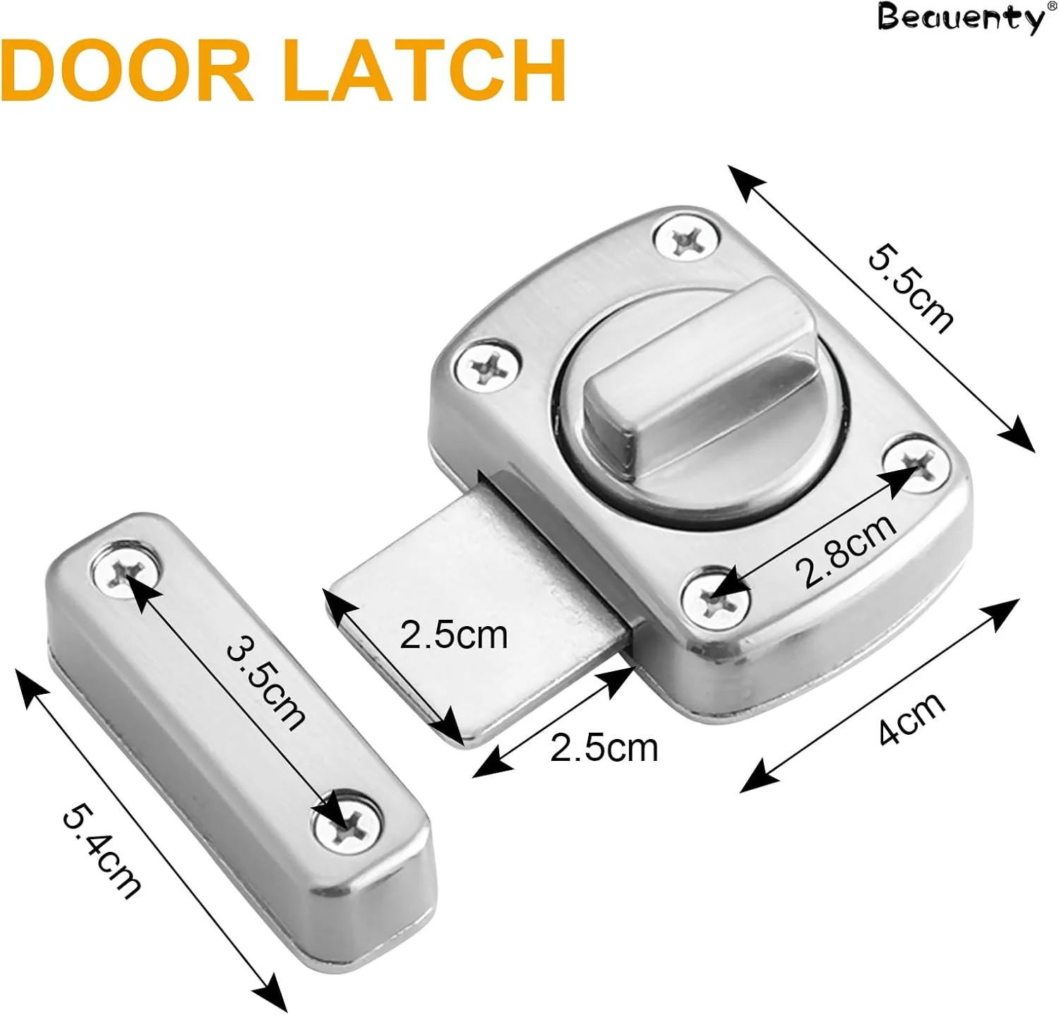 قفل چرخشی Beauenty، قفل کشویی درب ایمنی، قفل پیچ امنیتی قفل چرخشی Beauenty، قفل کشویی درب ایمنی، قفل پیچ امنیتی