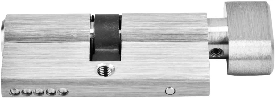 سیلندر قفل تک زبانه مسی برای درب چوبی اتاق خواب به همراه کلید، ضد ضربه و ضد سوراخکاری، هسته قفل ضد سرقت 65 میلی متر