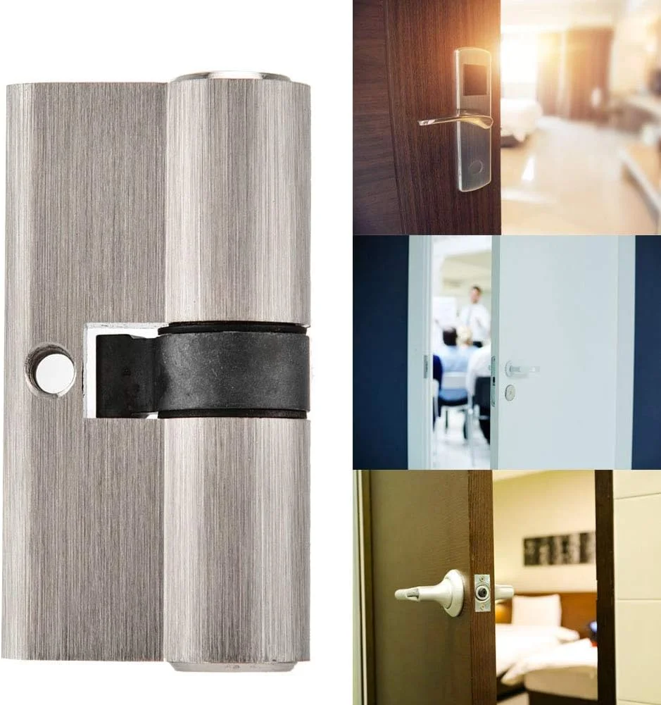 سیلندر قفل دو طرفه مسی ضد ضربه، ضد سوراخ، ضد سرقت برای درب چوبی، 60/65 میلی متر (60)