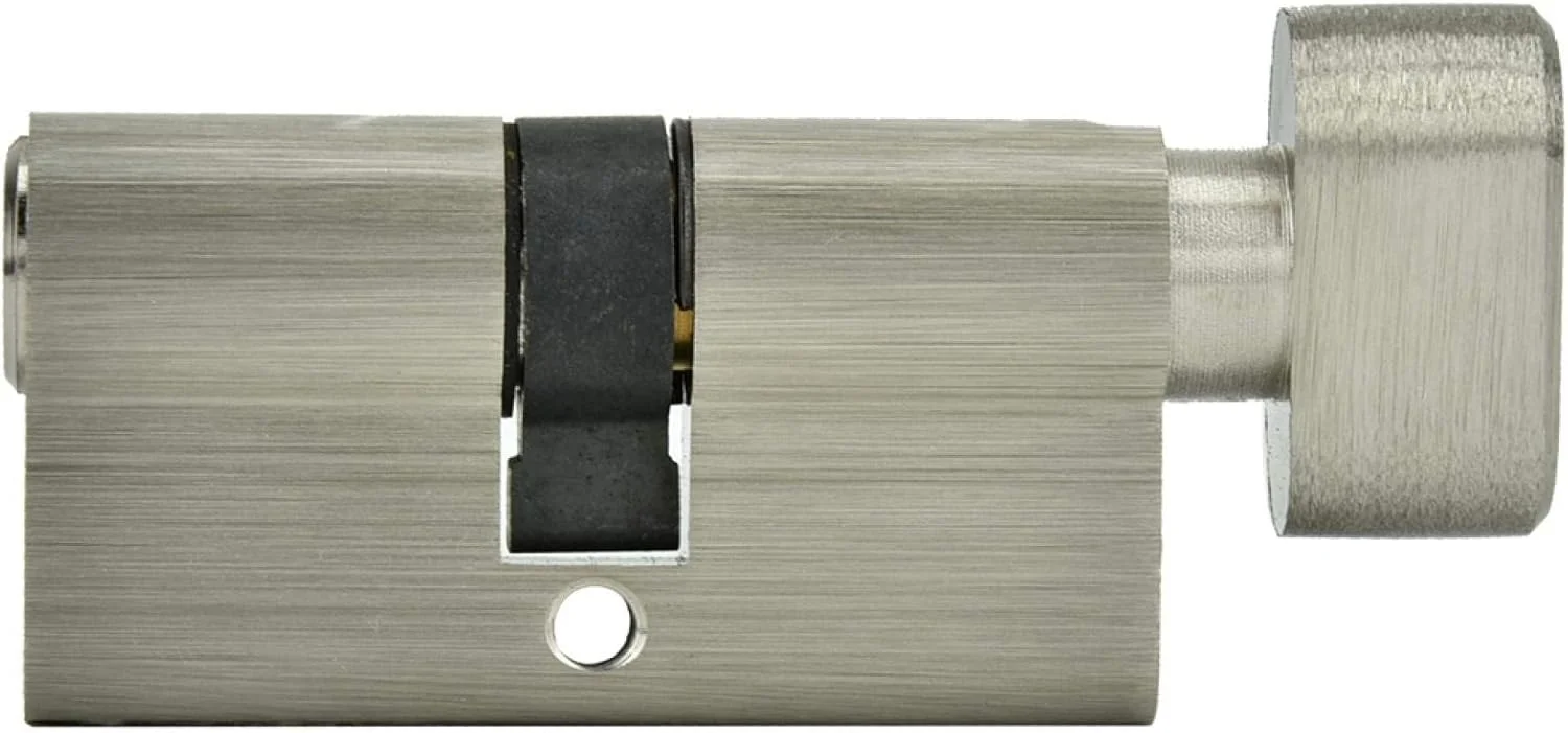 سیلندر قفل درب با کلید، سیلندر قفل درب مسی تک بازشو ضد سرقت مقاوم در برابر خوردگی و ضد زنگ، مناسب برای درب های چوبی، درب آلومینیومی (L=60mm(30/30)) سیلندر قفل درب با کلید، سیلندر قفل درب مسی تک بازشو ضد سرقت مقاوم در برابر خوردگی و ضد زنگ، مناسب برای درب های چوبی، درب آلومینیومی (L=60mm(30/30))