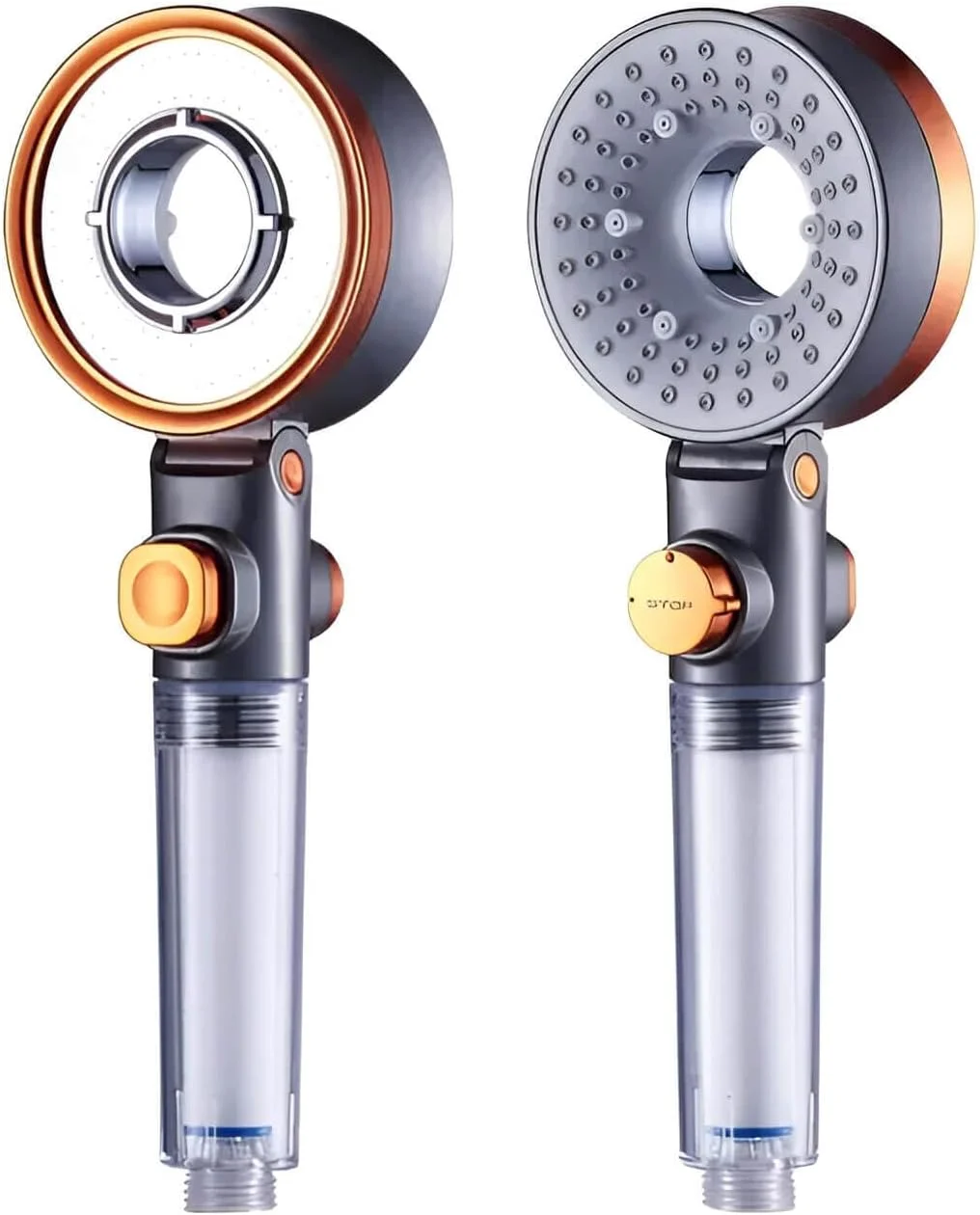 سردوش دستی با فیلتر آب و 3 حالت جت، اسپری دوش دو طرفه سبک وزن با فشار بالا - بارانی و ماساژ