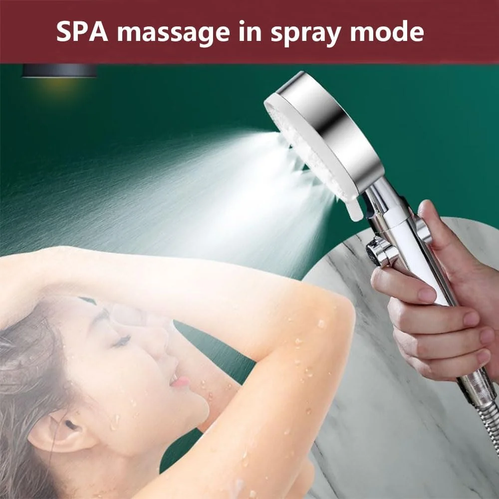 سردوش حمام ای ا ام ای سی یو آی جی ای او فشار قوی، سردوش دستی 5 حالته، سردوش جداشدنی برای حمام