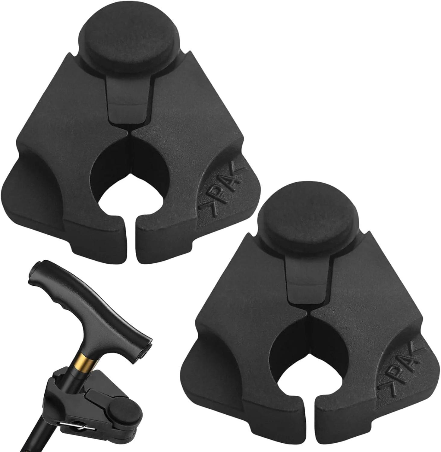 بسته 2 عددی نگهدارنده عصا کالریچ، نگهدارنده عصای پیاده روی برای میز، نگهدارنده چوب برای تمام عصاها یا لوازم جانبی عصا