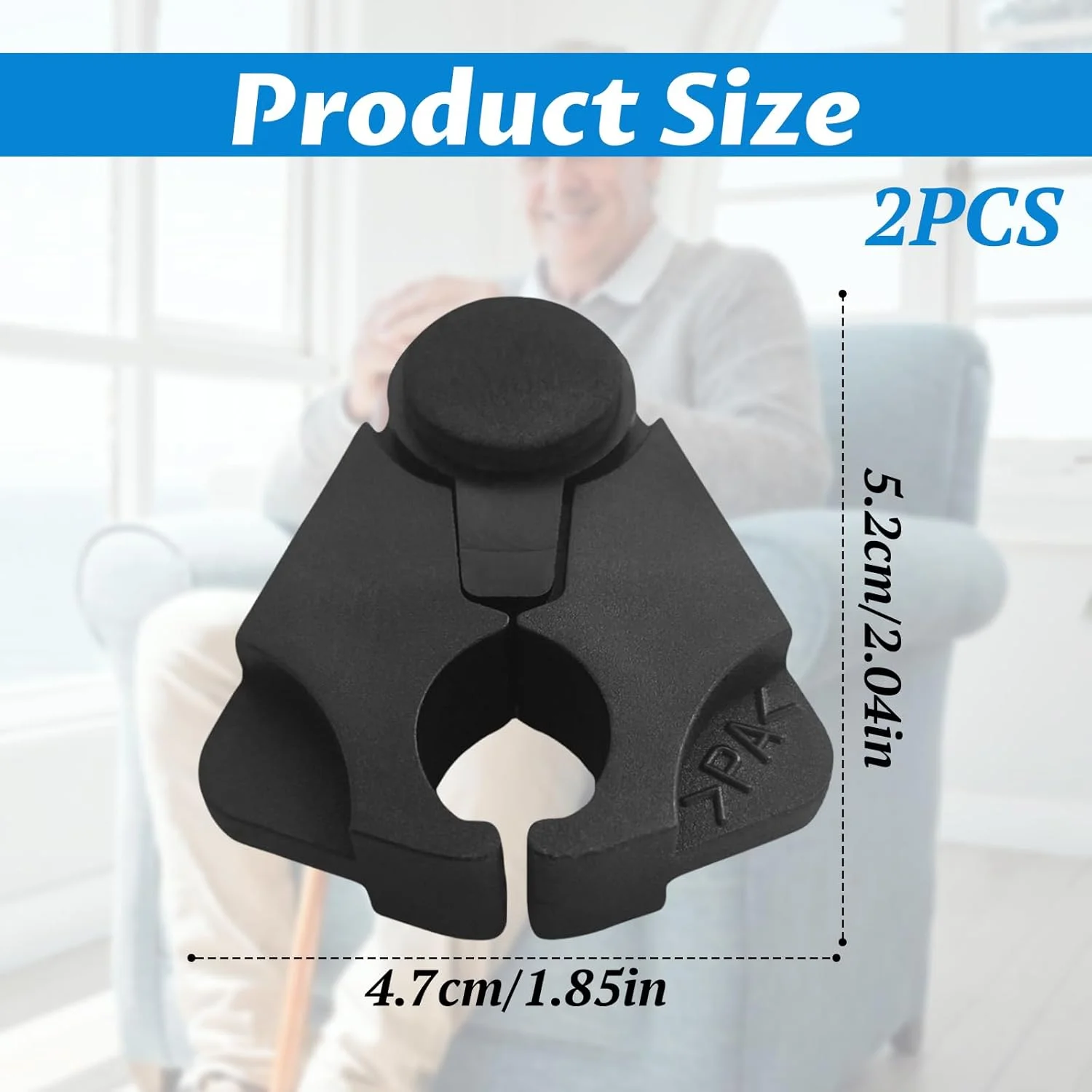 بسته 2 عددی نگهدارنده عصا کالریچ، نگهدارنده عصای پیاده روی برای میز، نگهدارنده چوب برای تمام عصاها یا لوازم جانبی عصا بسته 2 عددی نگهدارنده عصا کالریچ، نگهدارنده عصای پیاده روی برای میز، نگهدارنده چوب برای تمام عصاها یا لوازم جانبی عصا