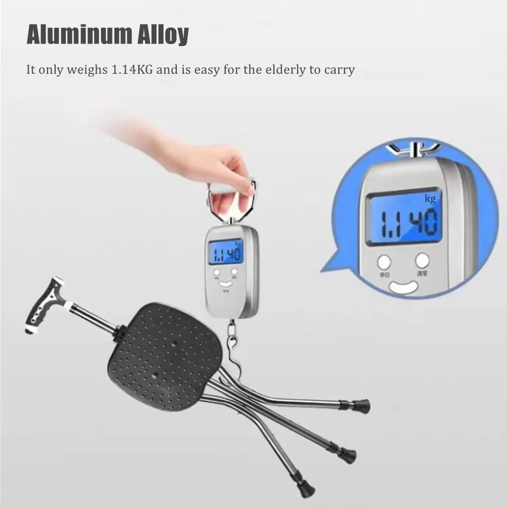 عصای پیاده روی آلیاژ آلومینیوم COOLBABY با صندلی، عصای مسافرتی کوهنوردی با صندلی تاشو قابل حمل عصای پیاده روی آلیاژ آلومینیوم COOLBABY با صندلی، عصای مسافرتی کوهنوردی با صندلی تاشو قابل حمل