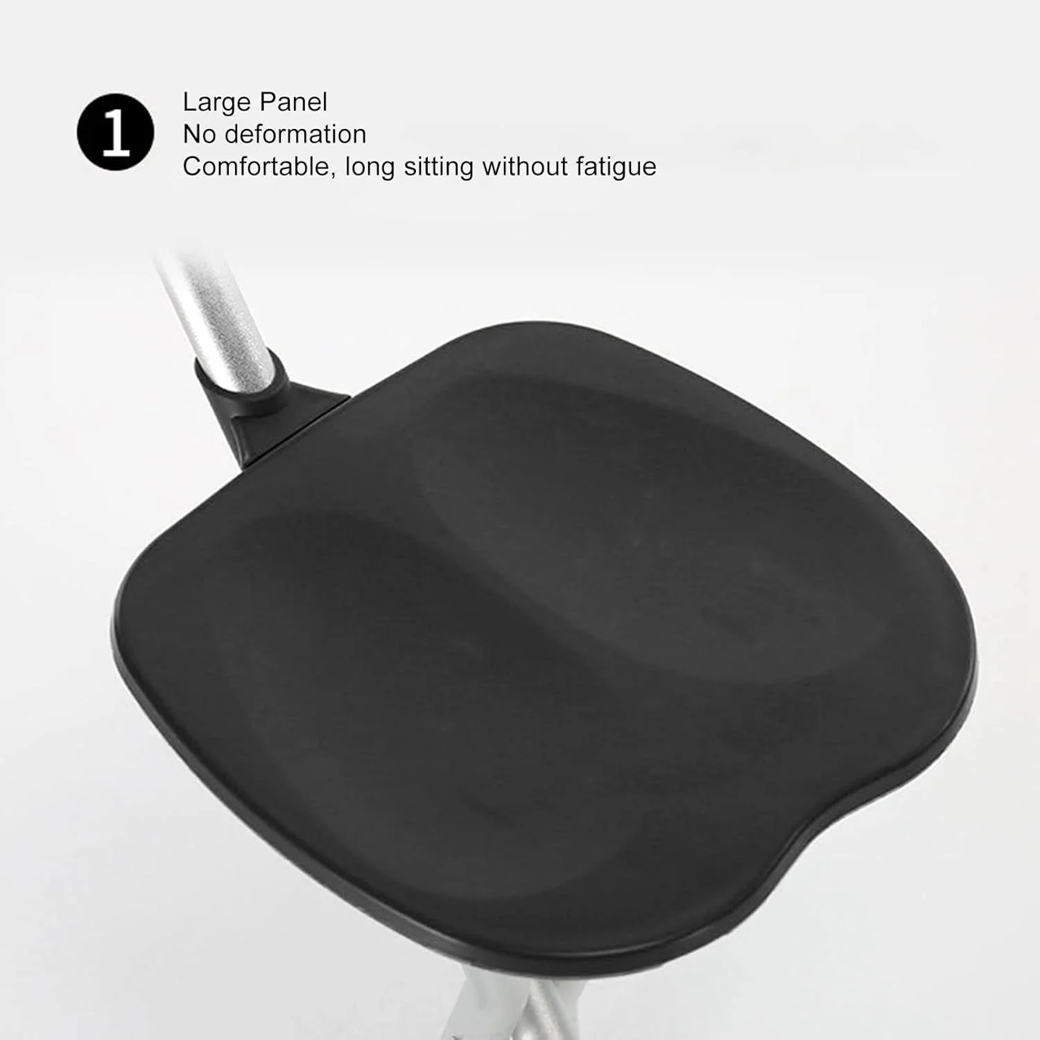 صندلی عصایی GUPE، صندلی تاشو قابل حمل با ارتفاع قابل تنظیم، صندلی عصایی پایدار با حلقه قفل شونده به همراه چراغ قوه LED، پدهای ضد لغزش، صفحه صندلی بزرگ شده برای سالمندان صندلی عصایی GUPE، صندلی تاشو قابل حمل با ارتفاع قابل تنظیم، صندلی عصایی پایدار با حلقه قفل شونده به همراه چراغ قوه LED، پدهای ضد لغزش، صفحه صندلی بزرگ شده برای سالمندان