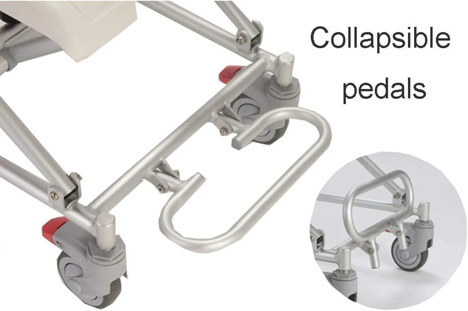 واکر رولیتور تاشو ایستاده GzxLaY، صندلی حمل و نقل قابل حمل با چرخ، تکیه گاه آرنج و صندلی راحت، زیرپایی مقاوم برای سالمندان واکر رولیتور تاشو ایستاده GzxLaY، صندلی حمل و نقل قابل حمل با چرخ، تکیه گاه آرنج و صندلی راحت، زیرپایی مقاوم برای سالمندان