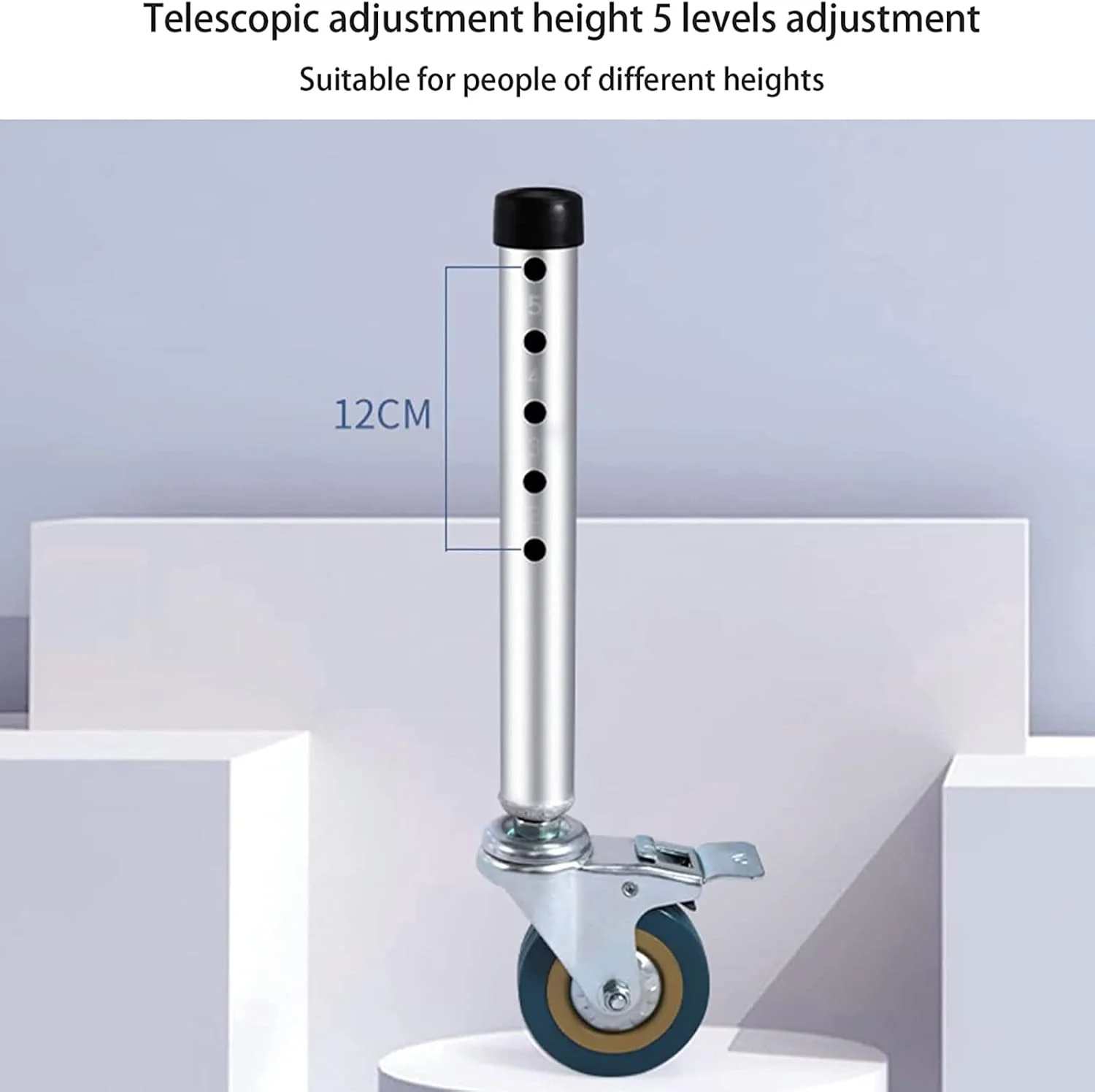 واکر تاشو سبک وزن GzxLaY با چرخ، برای افراد با تحرک محدود و افراد دارای معلولیت برای سالمندان و بزرگسالان واکر تاشو سبک وزن GzxLaY با چرخ، برای افراد با تحرک محدود و افراد دارای معلولیت برای سالمندان و بزرگسالان