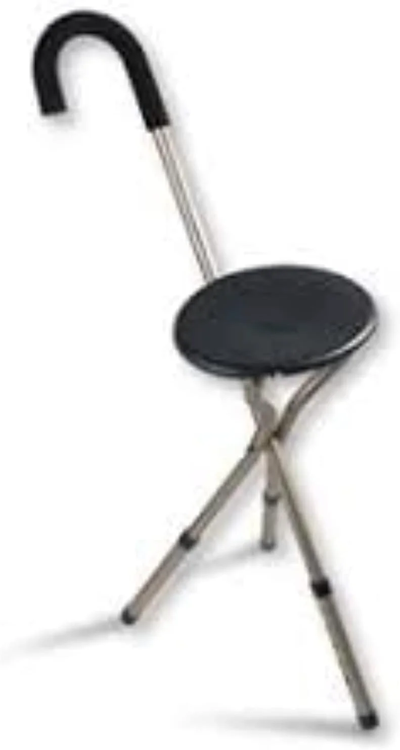 عصای صندلی شو تاشو مصباح، عصا با نشیمن گرد (تک عدد)