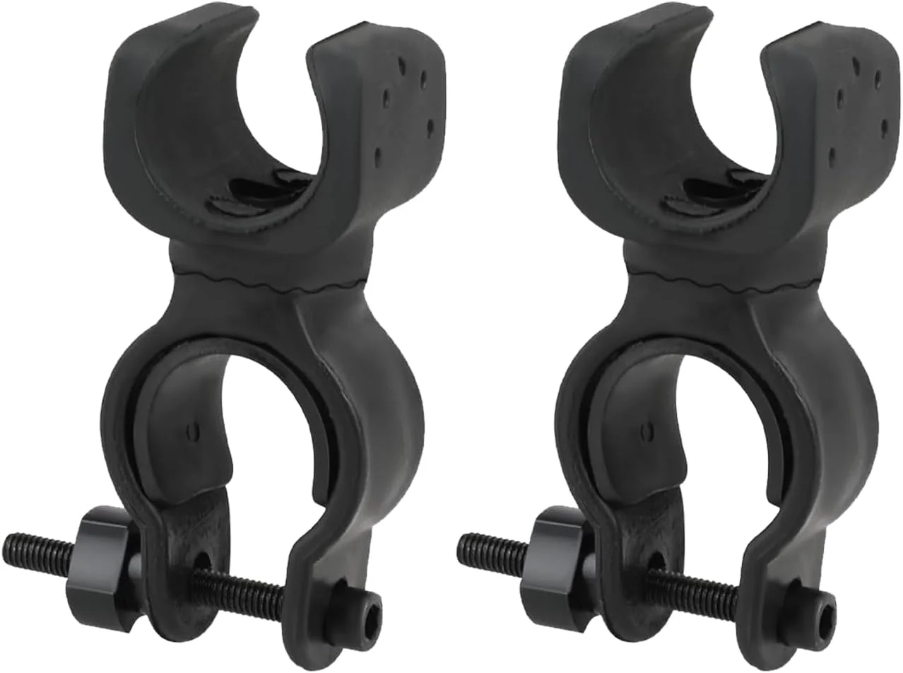 نگهدارنده عصا 2 عددی، نگهدارنده عصا برای رولیتور، نگهدارنده عصا برای اسکوتر حرکتی، گیره عصا برای ویلچر، لوازم جانبی براکت عصا جهانی