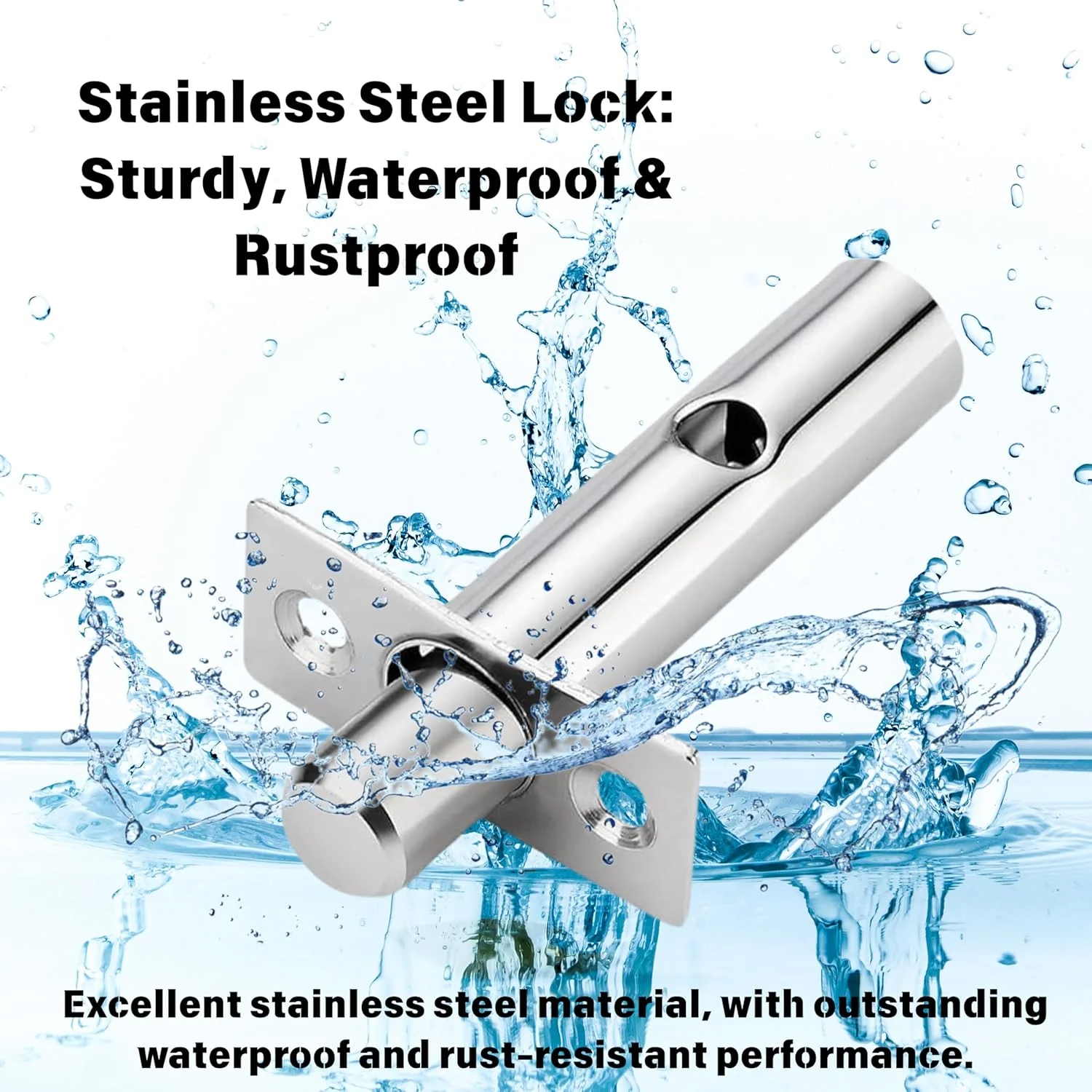 بسته 2 عددی قفل زبانه درب داخلی، قفل درب استیل ضد زنگ با کلید، قفل ضد سرقت ایمنی درب، قفل زبانه قفسه ای بادوام و ضد آب برای در و پنجره های داخلی بسته 2 عددی قفل زبانه درب داخلی، قفل درب استیل ضد زنگ با کلید، قفل ضد سرقت ایمنی درب، قفل زبانه قفسه ای بادوام و ضد آب برای در و پنجره های داخلی