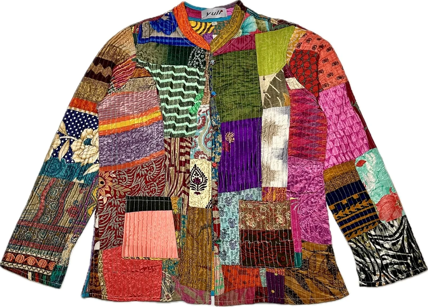 ژاکت هیپی زنانه، چند رنگ، دست ساز هند