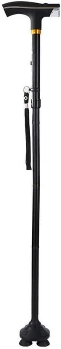 عصای تاشو و جمعشونده YU WELL برای استفادهی مشترک، مقاوم در برابر سایش، دارای پد ضد لغزش، عصای سالمندان با اصول مکانیک بدن، عصای جادویی نهایی با چراغ LED عصای تاشو و جمعشونده YU WELL برای استفادهی مشترک، مقاوم در برابر سایش، دارای پد ضد لغزش، عصای سالمندان با اصول مکانیک بدن، عصای جادویی نهایی با چراغ LED