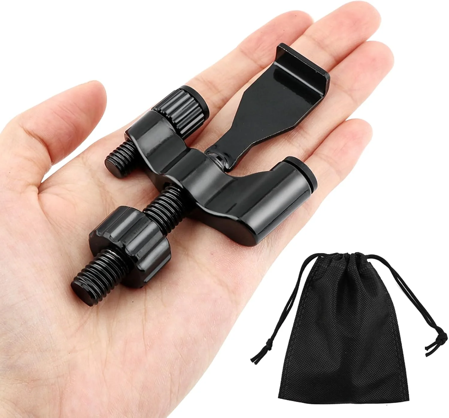 قفل درب Jaeskeclip، قفل ضد سرقت، قفل درب مسافرتی، قفل آپارتمان، قفل درب محافظ امنیت خانه از داخل برای حریم خصوصی و ایمنی بیشتر (مشکی)