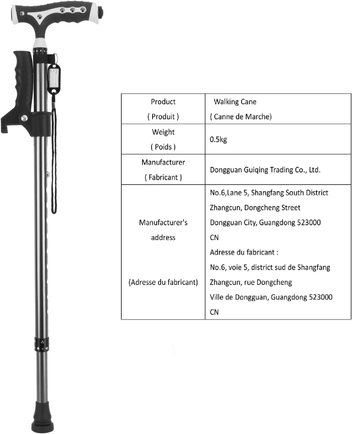 عصای پیاده روی با تحمل وزن 200 کیلوگرم برای مردان و زنان، آلیاژ آلومینیوم سبک وزن، عصای پیاده روی قابل تنظیم ارتفاع، عصای تاشو سنگین وزن با قابلیت ایستادن آزاد با LED برای سالمندان و بزرگسالان عصای پیاده روی با تحمل وزن 200 کیلوگرم برای مردان و زنان، آلیاژ آلومینیوم سبک وزن، عصای پیاده روی قابل تنظیم ارتفاع، عصای تاشو سنگین وزن با قابلیت ایستادن آزاد با LED برای سالمندان و بزرگسالان