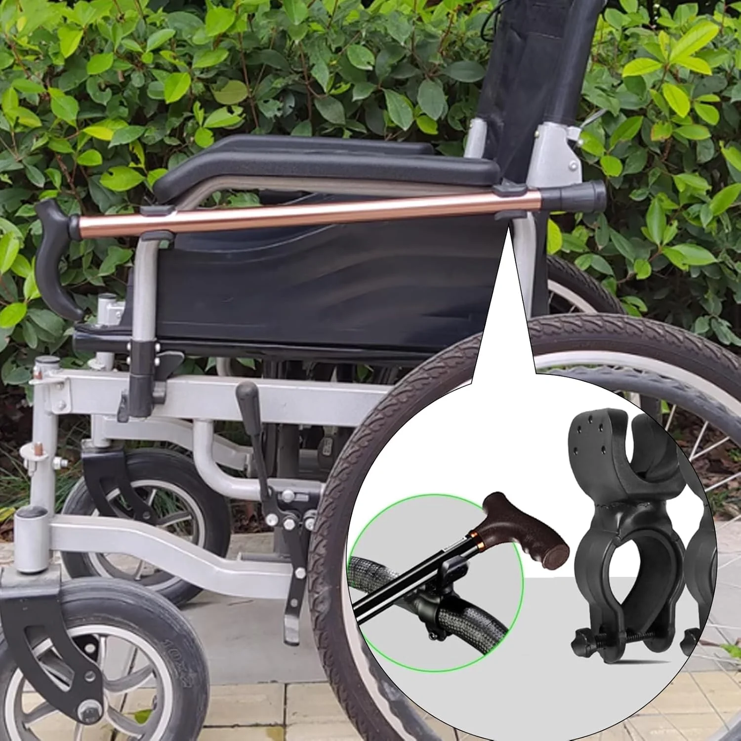 نگهدارنده عصا Xiciki، بسته 2 عددی، لوازم جانبی عصا، نگهدارنده عصای قابل تنظیم برای عصا زیر بغل، لوازم جانبی اسکوتر حرکتی، براکت عصای چرخان 360 درجه برای ویلچر، اسکوتر حرکتی نگهدارنده عصا Xiciki، بسته 2 عددی، لوازم جانبی عصا، نگهدارنده عصای قابل تنظیم برای عصا زیر بغل، لوازم جانبی اسکوتر حرکتی، براکت عصای چرخان 360 درجه برای ویلچر، اسکوتر حرکتی