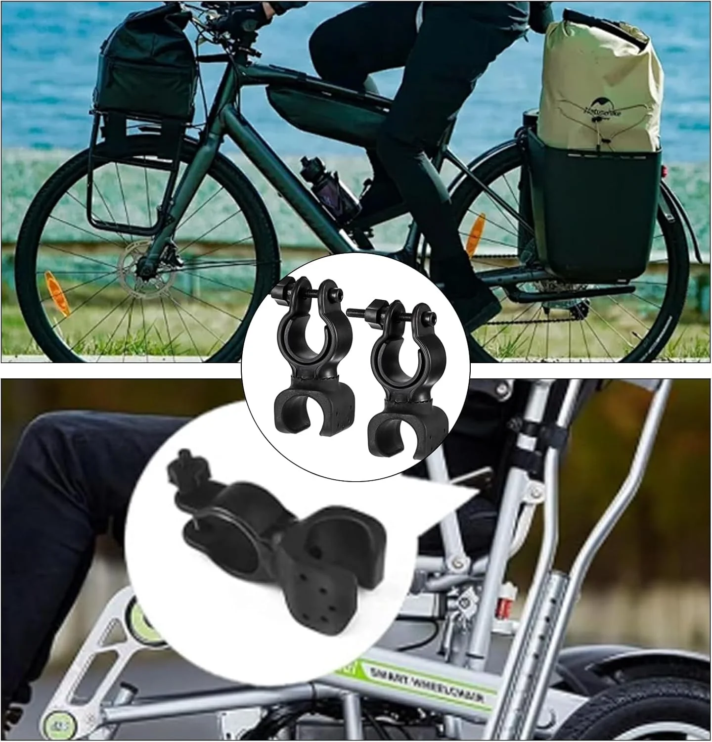 نگهدارنده عصا Xiciki، بسته 2 عددی، لوازم جانبی عصا، نگهدارنده عصای قابل تنظیم برای عصا زیر بغل، لوازم جانبی اسکوتر حرکتی، براکت عصای چرخان 360 درجه برای ویلچر، اسکوتر حرکتی نگهدارنده عصا Xiciki، بسته 2 عددی، لوازم جانبی عصا، نگهدارنده عصای قابل تنظیم برای عصا زیر بغل، لوازم جانبی اسکوتر حرکتی، براکت عصای چرخان 360 درجه برای ویلچر، اسکوتر حرکتی