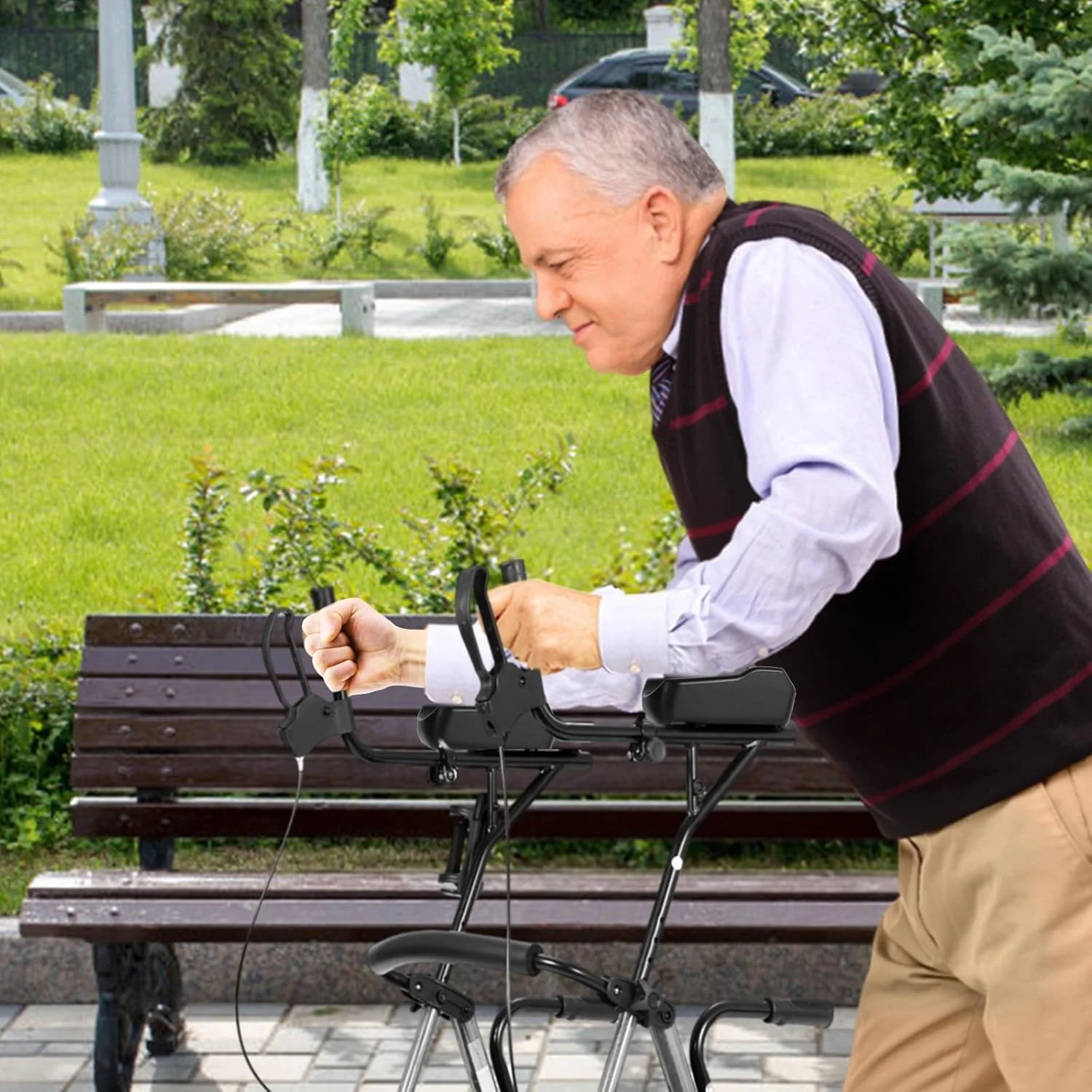 پد زیر دستی رولیتور XIHIRCD، پد زیر دستی رولیتور ایستاده، پد زیر دستی برای واکر، زیر دستی برای واکرهای ایستاده، لوازم جانبی رولیتور برای سالمندان (مشکی) پد زیر دستی رولیتور XIHIRCD، پد زیر دستی رولیتور ایستاده، پد زیر دستی برای واکر، زیر دستی برای واکرهای ایستاده، لوازم جانبی رولیتور برای سالمندان (مشکی)