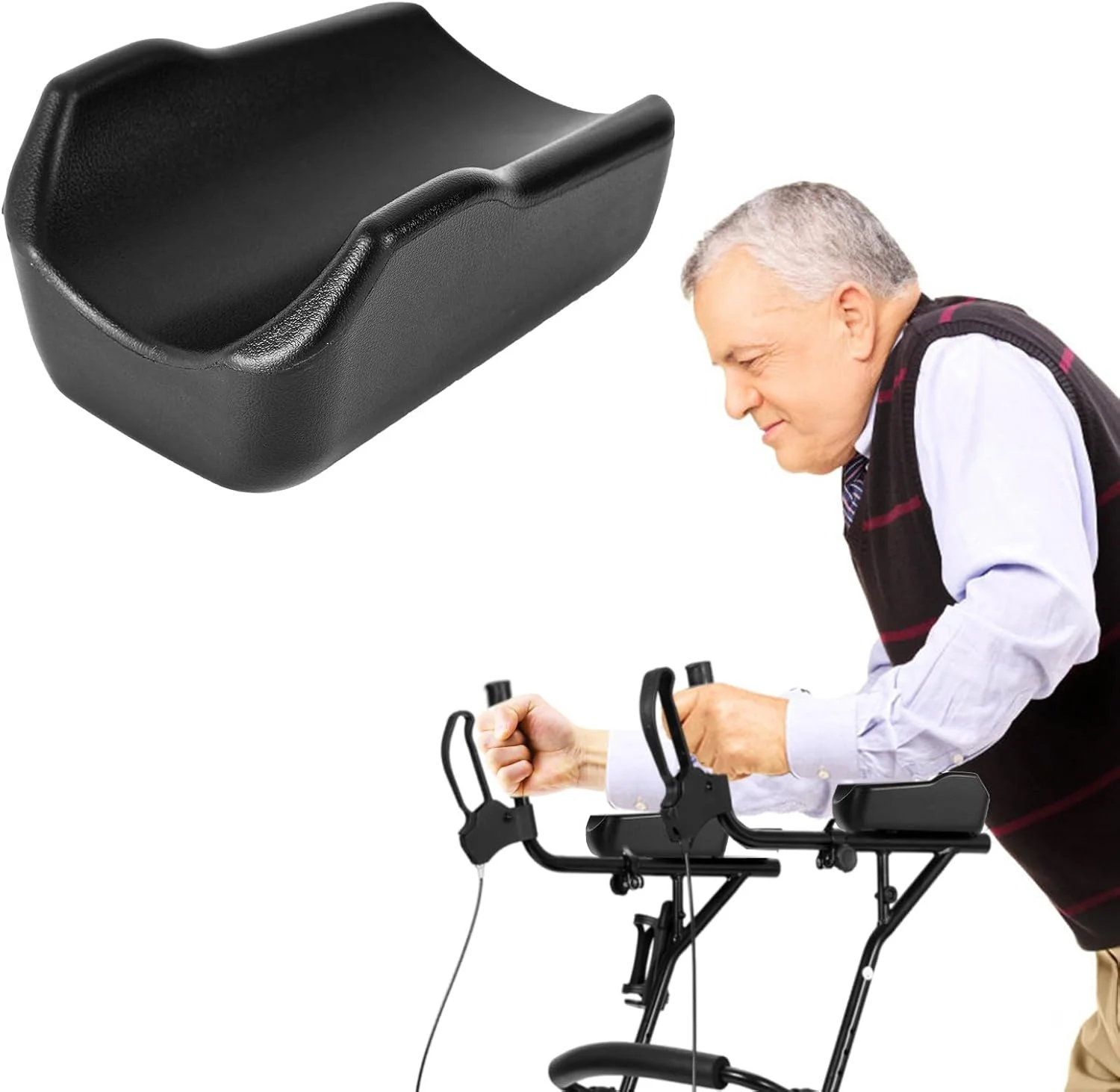 پد زیر دستی رولیتور XIHIRCD، پد زیر دستی رولیتور ایستاده، پد زیر دستی برای واکر، زیر دستی برای واکرهای ایستاده، لوازم جانبی رولیتور برای سالمندان (مشکی) پد زیر دستی رولیتور XIHIRCD، پد زیر دستی رولیتور ایستاده، پد زیر دستی برای واکر، زیر دستی برای واکرهای ایستاده، لوازم جانبی رولیتور برای سالمندان (مشکی)