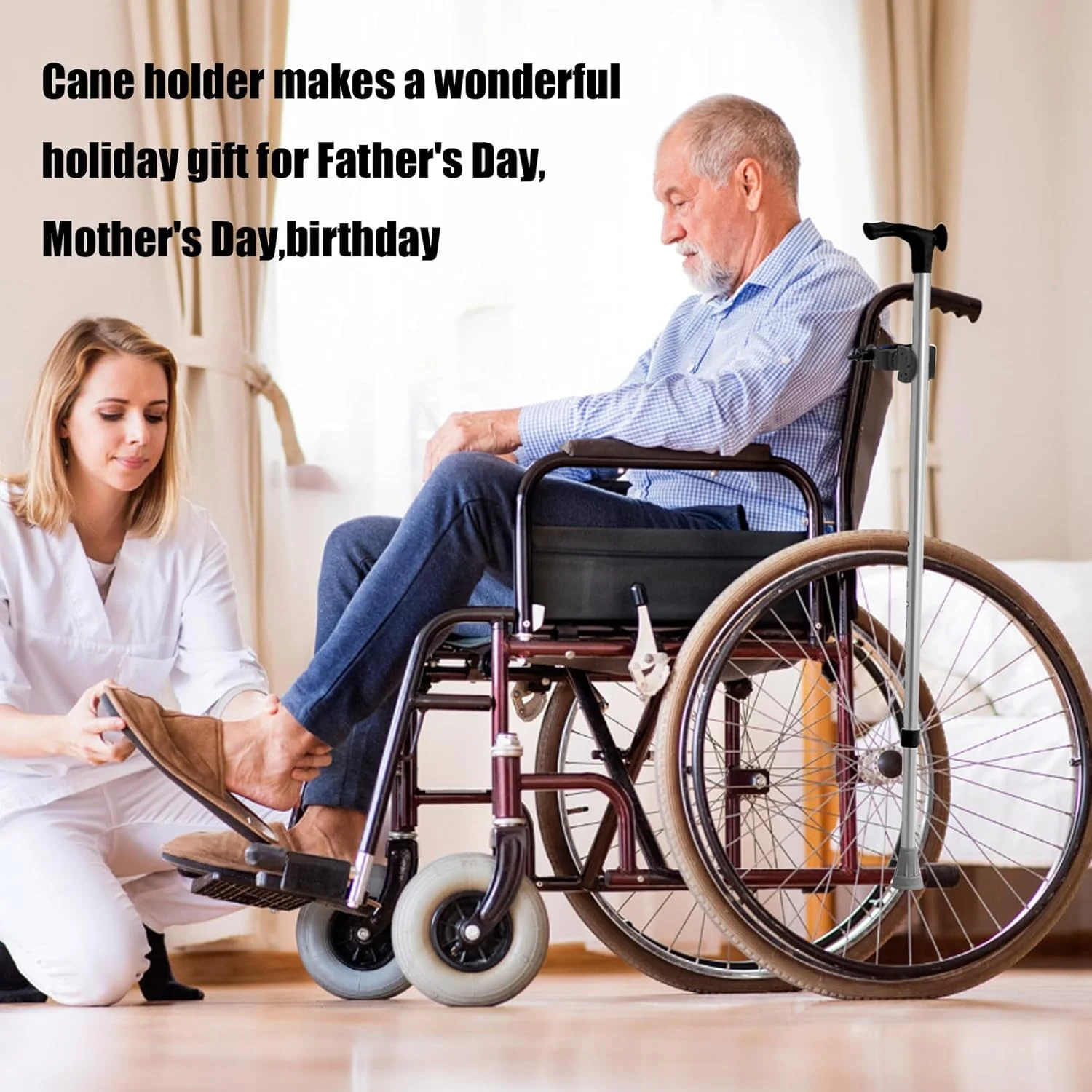 2 عدد نگهدارنده عصا، قفسه عصا برای ویلچر، رولیتور رانندگی، واکر، لوازم جانبی جهانی براکت عصا برای واکرهای سالمندان، ویلچرها، اسکوترهای برقی، دوچرخه های کوهستانی (مشکی) 2 عدد نگهدارنده عصا، قفسه عصا برای ویلچر، رولیتور رانندگی، واکر، لوازم جانبی جهانی براکت عصا برای واکرهای سالمندان، ویلچرها، اسکوترهای برقی، دوچرخه های کوهستانی (مشکی)