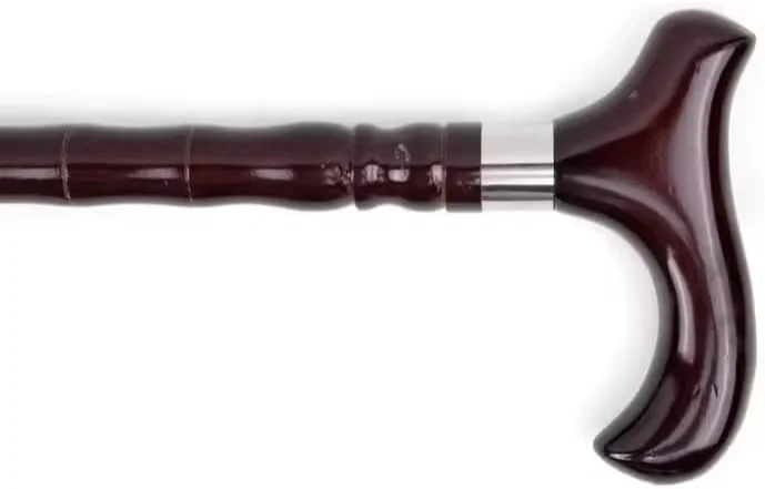 عصای پیاده روی چوبی قهوه ای برای مردان، زنان و سالمندان عصای پیاده روی چوبی قهوه ای برای مردان، زنان و سالمندان