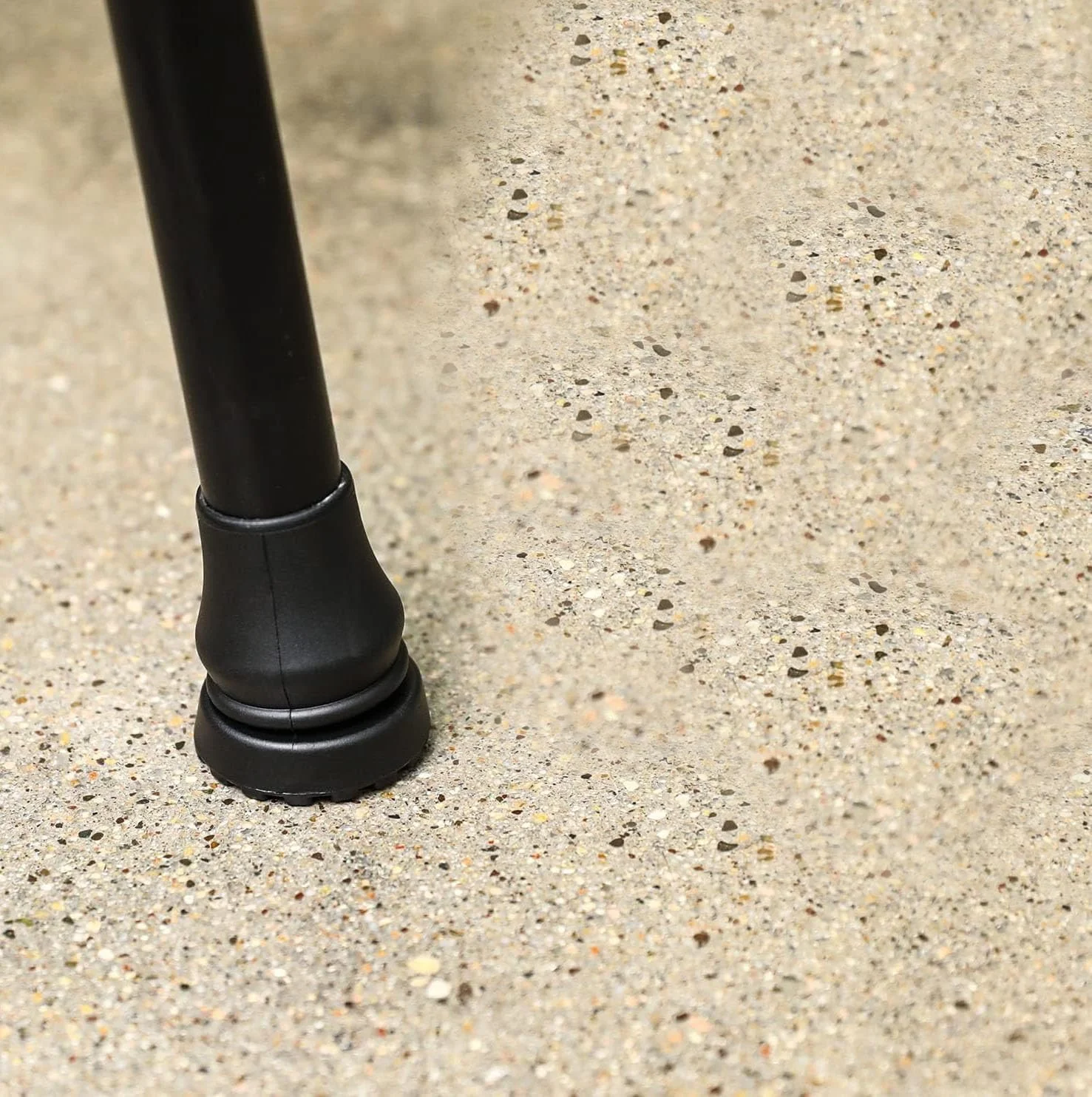 4 عدد سر عصا برای عصای پیاده روی استاندارد با قطر 19 میلی متر، لوازم جانبی عصای تاشو، مشکی 4 عدد سر عصا برای عصای پیاده روی استاندارد با قطر 19 میلی متر، لوازم جانبی عصای تاشو، مشکی