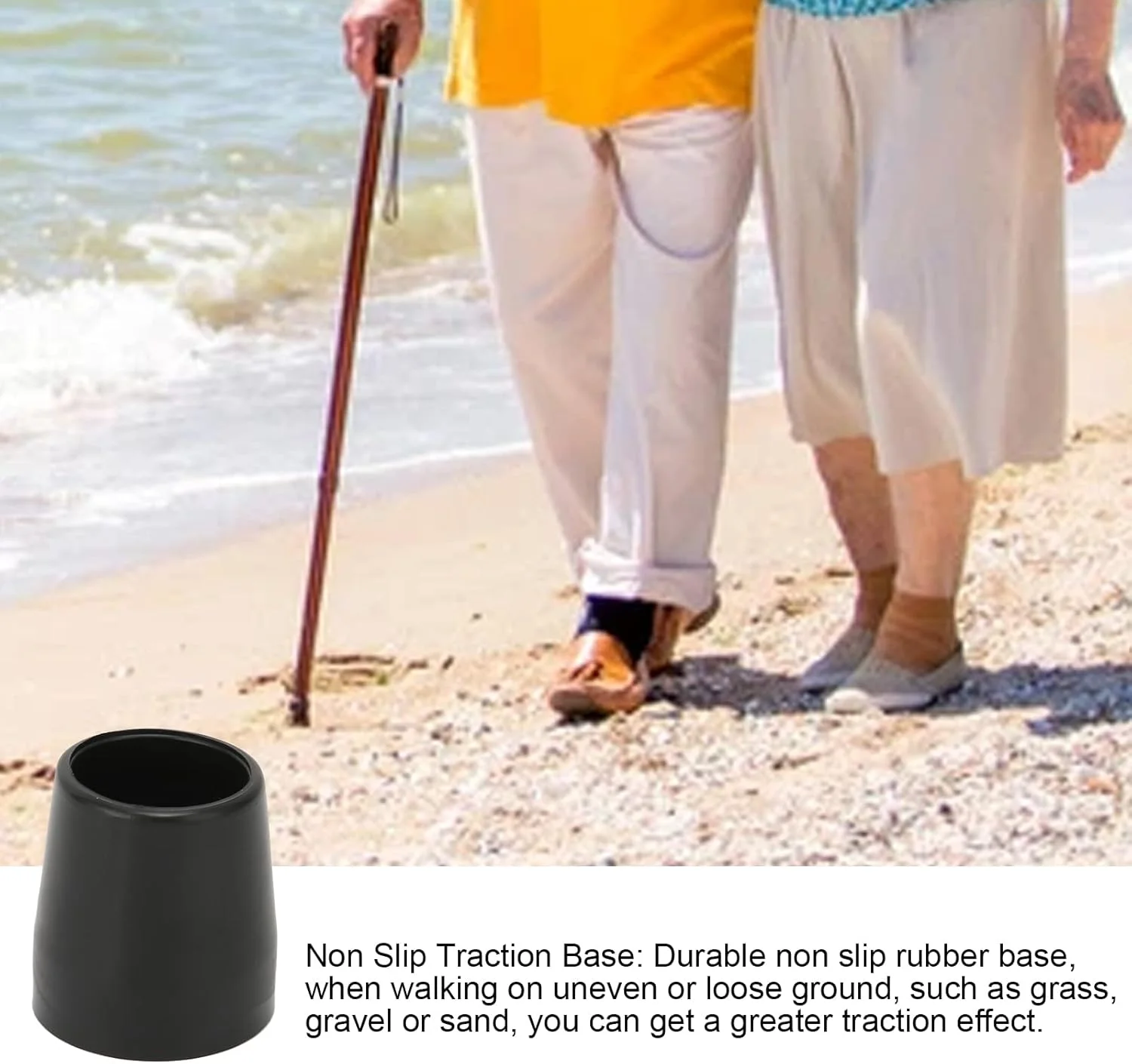 تهیه نوک عصا، نوک لاستیکی ضخیم برای عصاهای تاشو (مشکی) تهیه نوک عصا، نوک لاستیکی ضخیم برای عصاهای تاشو (مشکی)