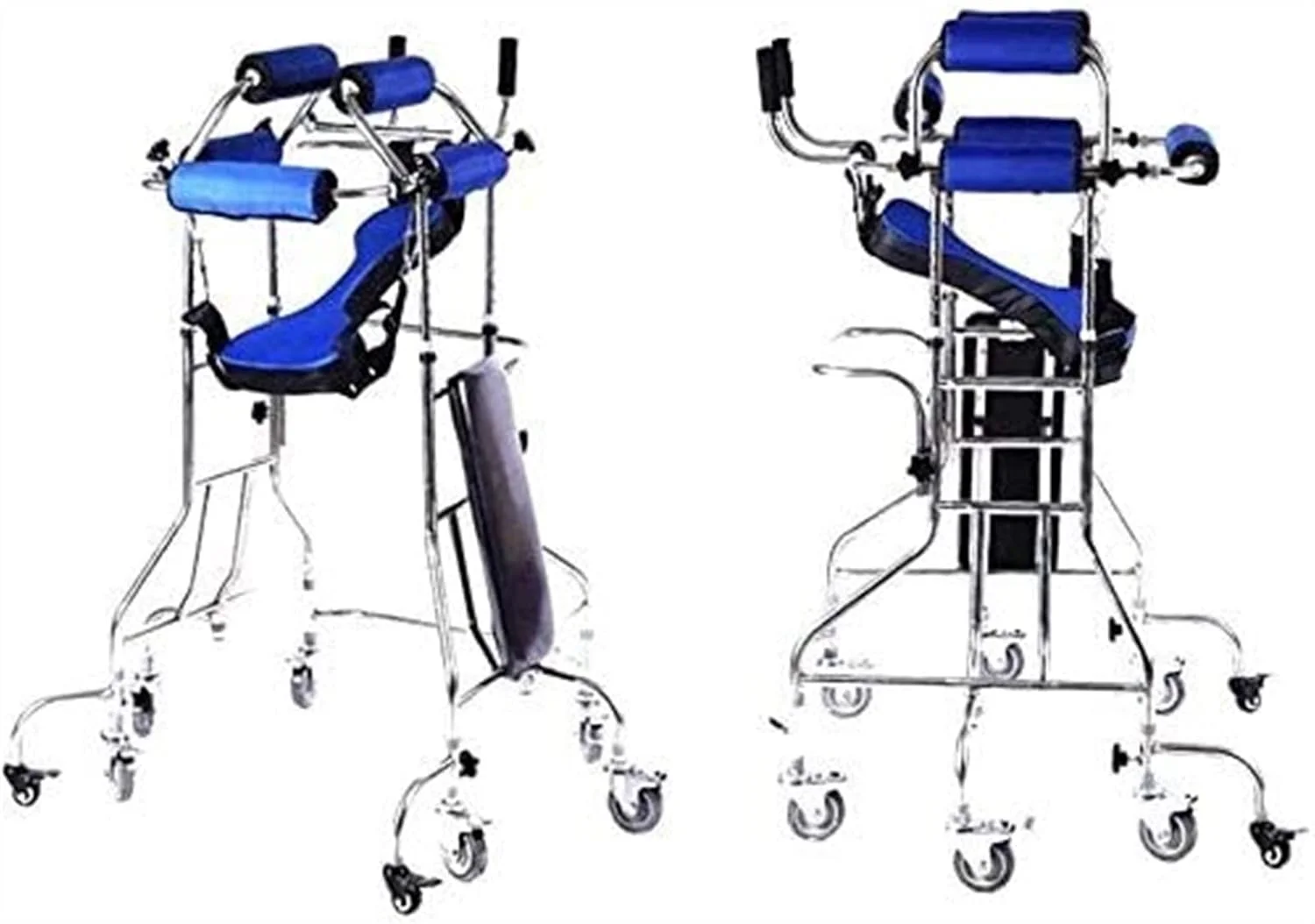 واکر چارچوب پیاده روی داخلی بزرگسال با چرخ، تاشو، با قابلیت تنظیم ارتفاع و عرض، با پشتیبانی دوگانه زیر بغل و عملکرد ترمز، واکر بزرگسال 8 چرخ واکر چارچوب پیاده روی داخلی بزرگسال با چرخ، تاشو، با قابلیت تنظیم ارتفاع و عرض، با پشتیبانی دوگانه زیر بغل و عملکرد ترمز، واکر بزرگسال 8 چرخ