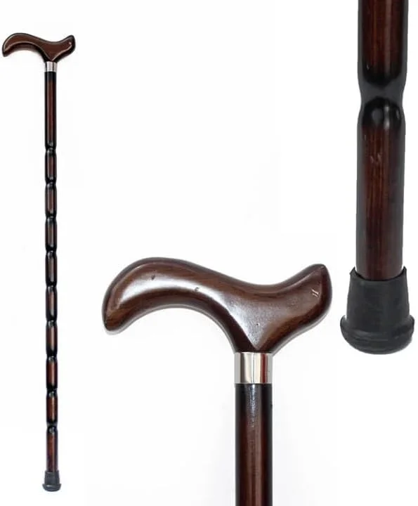 عصای پیاده روی چوبی برای مردان و زنان مسن و افراد پیر عصای پیاده روی چوبی برای مردان و زنان مسن و افراد پیر