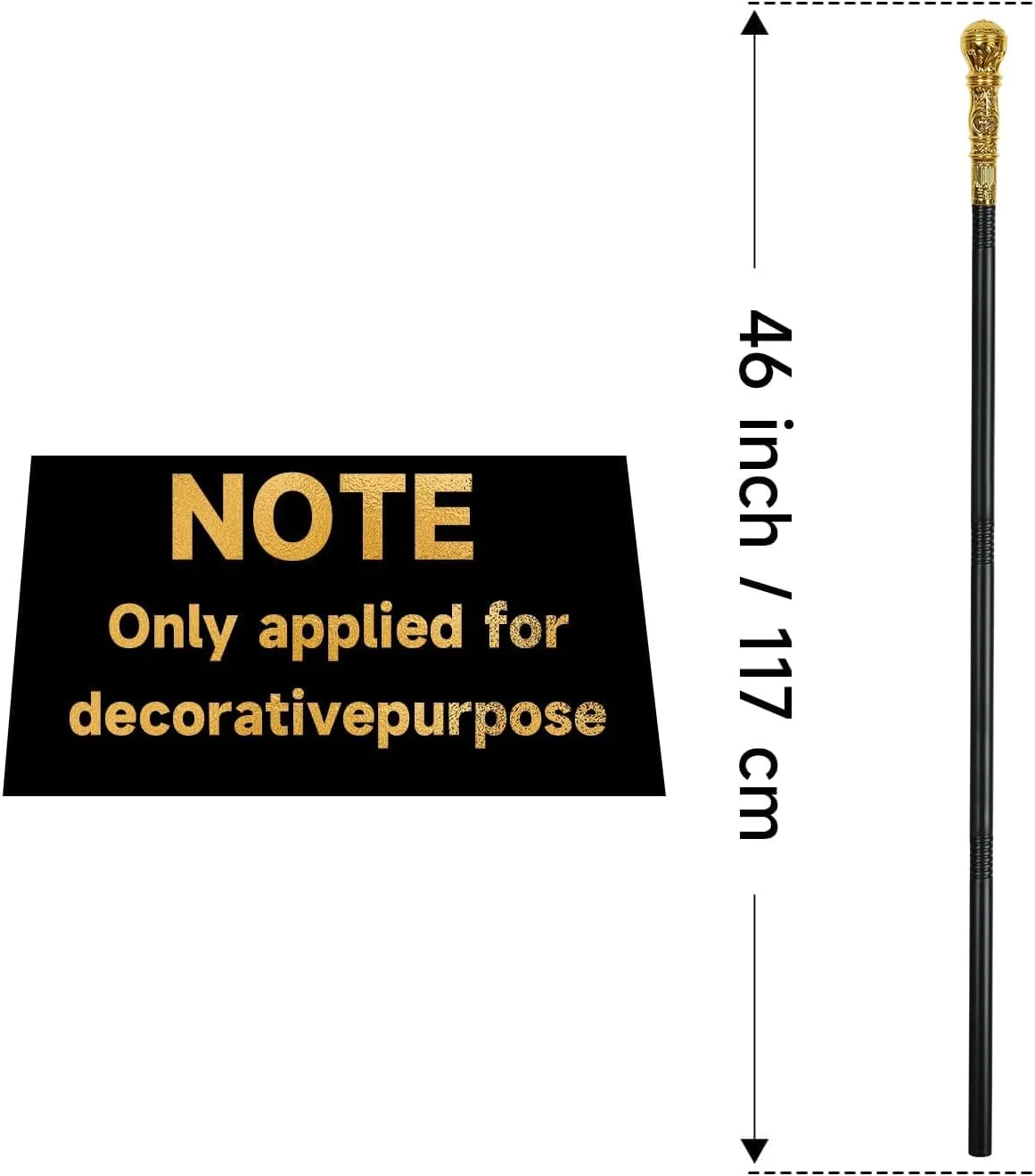 عصای طلایی عتیقه عصای تزئینی نقره ای عصای تکیه گاه لباس عصای لباس کلزپلی