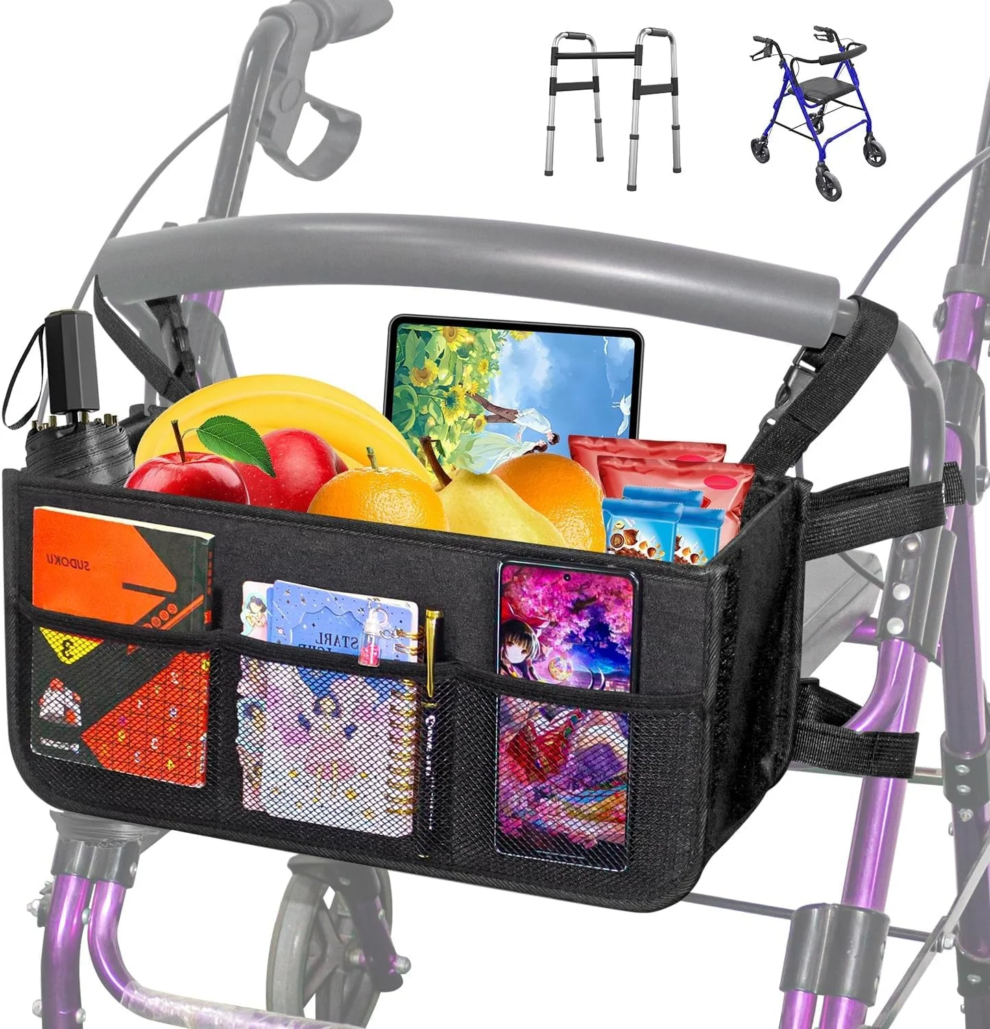 سبد ارتقاء یافته رولیتور، کیف سبد واکر برای واکر تاشو، کیف رولیتور واکر با جا لیوانی، کیف رولیتور، کیف سازمان دهنده لوازم جانبی رولیتور با ظرفیت بزرگ، کیف ذخیره سازی واکر رولیتور تاشو سبد ارتقاء یافته رولیتور، کیف سبد واکر برای واکر تاشو، کیف رولیتور واکر با جا لیوانی، کیف رولیتور، کیف سازمان دهنده لوازم جانبی رولیتور با ظرفیت بزرگ، کیف ذخیره سازی واکر رولیتور تاشو