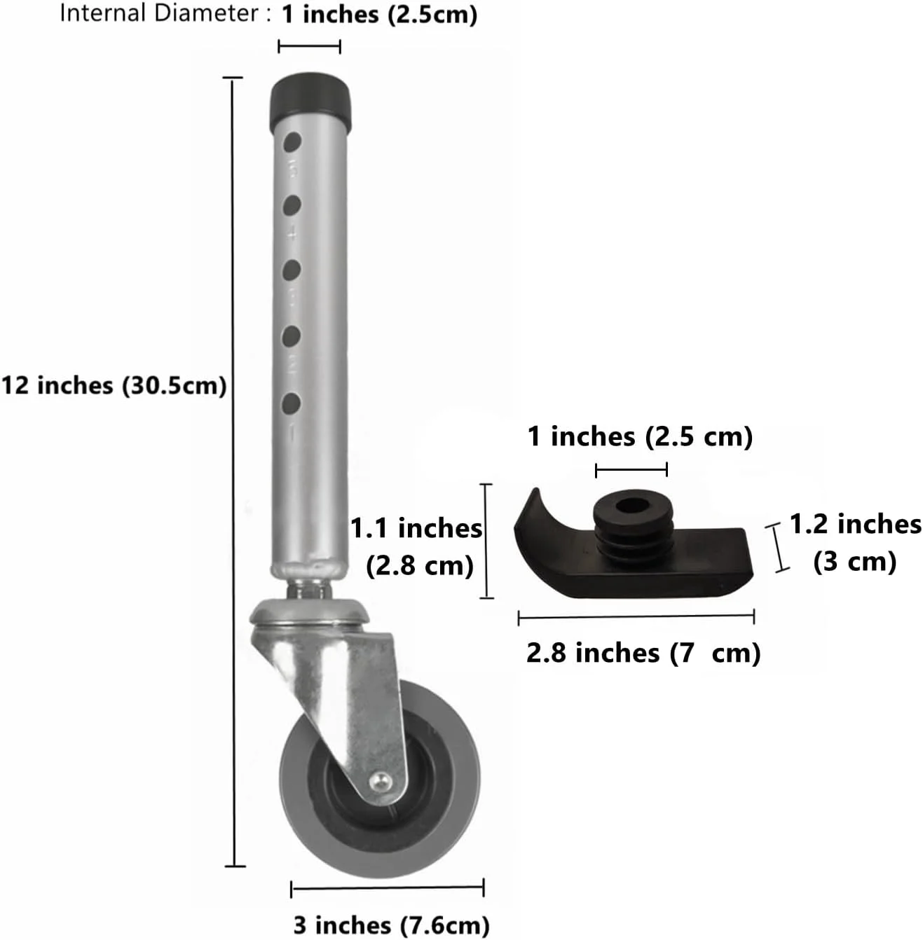 چرخ های گردان واکر، چرخ های چرخ دار واکر جهانی لاستیکی سخت با 5 تنظیم ارتفاع، لوازم جانبی رولیتور جایگزین، 2 عدد سرسره اسکی اضافی شامل می شود چرخ های گردان واکر، چرخ های چرخ دار واکر جهانی لاستیکی سخت با 5 تنظیم ارتفاع، لوازم جانبی رولیتور جایگزین، 2 عدد سرسره اسکی اضافی شامل می شود