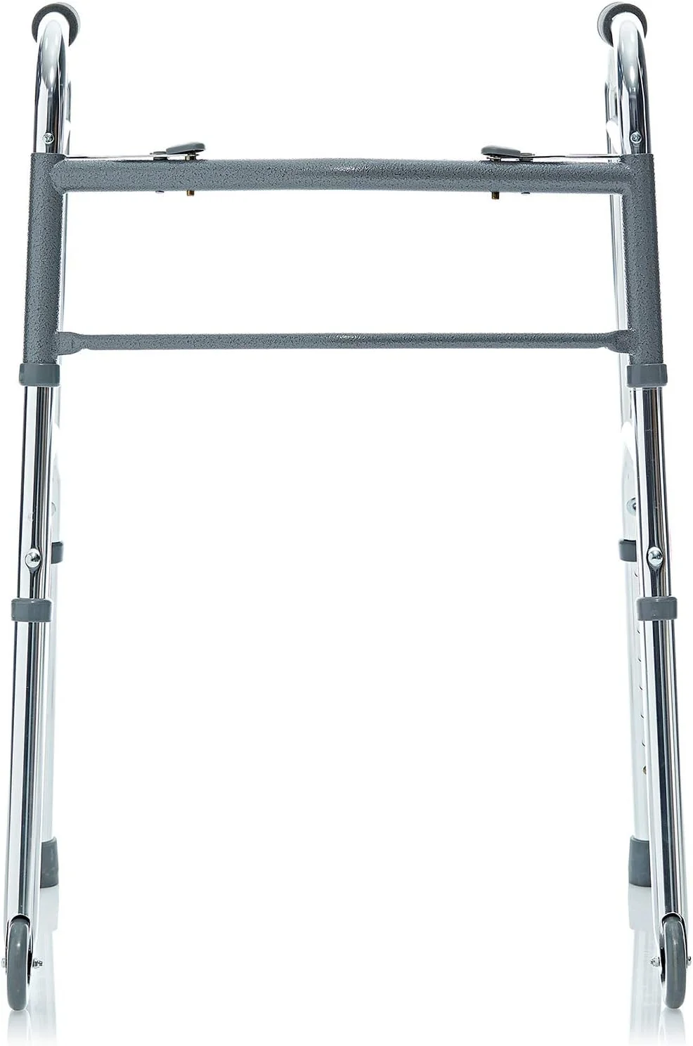 عصای تاشو نقره ای یونیفورس با چرخ عصای تاشو نقره ای یونیفورس با چرخ