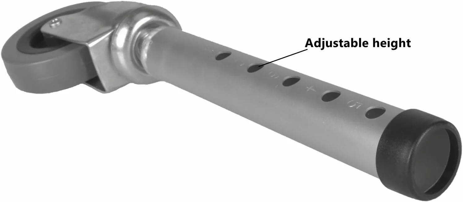 چرخ های گردان واکر، چرخ های چرخ دار واکر جهانی لاستیکی سخت با 5 تنظیم ارتفاع، لوازم جانبی رولیتور جایگزین، 2 عدد سرسره اسکی اضافی شامل می شود چرخ های گردان واکر، چرخ های چرخ دار واکر جهانی لاستیکی سخت با 5 تنظیم ارتفاع، لوازم جانبی رولیتور جایگزین، 2 عدد سرسره اسکی اضافی شامل می شود
