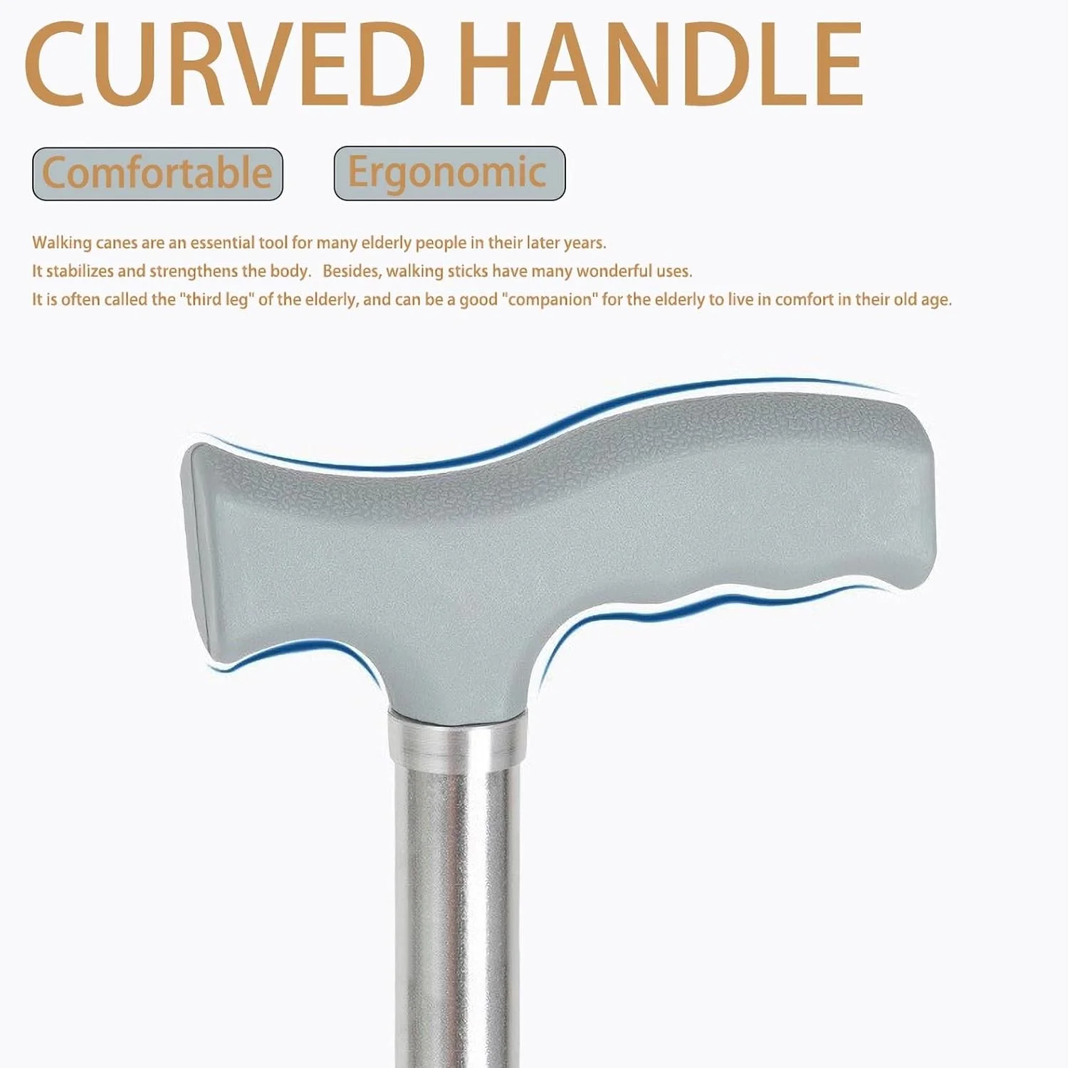 عصای پیاده روی U-HOOME برای آقایان و بانوان، عصای چهار پایه قابل تنظیم با پایه 4 شاخه برای ثبات بیشتر، عصای پیاده روی سبک وزن برای سالمندان و بزرگسالان، آسیب های زانو، بهبودی بعد از جراحی پا، تحرک عصای پیاده روی U-HOOME برای آقایان و بانوان، عصای چهار پایه قابل تنظیم با پایه 4 شاخه برای ثبات بیشتر، عصای پیاده روی سبک وزن برای سالمندان و بزرگسالان، آسیب های زانو، بهبودی بعد از جراحی پا، تحرک