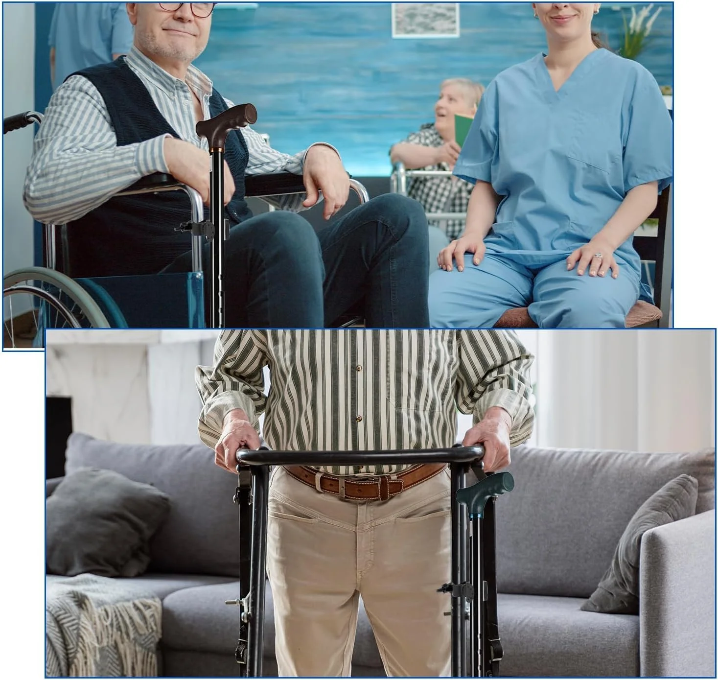 نگهدارنده عصا برای واکر، نگهدارنده عصای پیاده روی جهانی، لوازم جانبی دوچرخه، براکت عصای چرخشی برای ویلچر، رولیتور، اسکوترهای حرکتی، مناسب برای عصاهای پیاده روی، نصب آسان (2 عدد) نگهدارنده عصا برای واکر، نگهدارنده عصای پیاده روی جهانی، لوازم جانبی دوچرخه، براکت عصای چرخشی برای ویلچر، رولیتور، اسکوترهای حرکتی، مناسب برای عصاهای پیاده روی، نصب آسان (2 عدد)