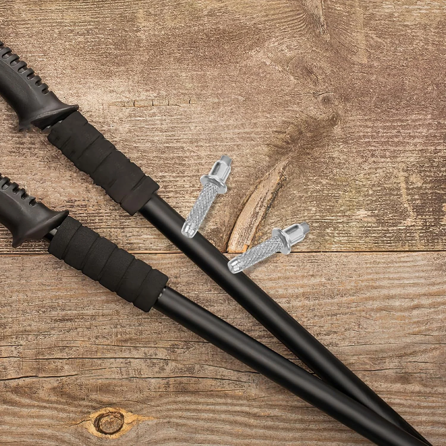 تاد مامی 8 عدد لوازم جانبی عصای کوهنوردی فولاد تنگستن، نوک باتوم کوهنوردی بادوام ضد لغزش، میخ های جایگزین برای چوب های پیاده روی و عصاهای پیاده روی تاد مامی 8 عدد لوازم جانبی عصای کوهنوردی فولاد تنگستن، نوک باتوم کوهنوردی بادوام ضد لغزش، میخ های جایگزین برای چوب های پیاده روی و عصاهای پیاده روی