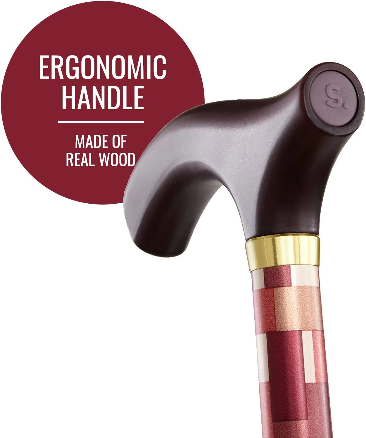 Switch Sticks Walking Cane for Men or Women, Foldable and Adjustable from 32-37 inches