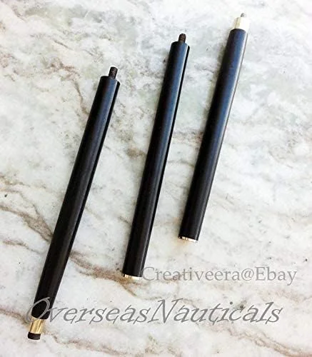 عصای پیاده روی برنجی عتیقه دریایی ممتاز، عصای پیاده روی لوکس، دسته نقره ای برنجی زیبا، عصای پیاده روی هدیه برای مردان و زنان